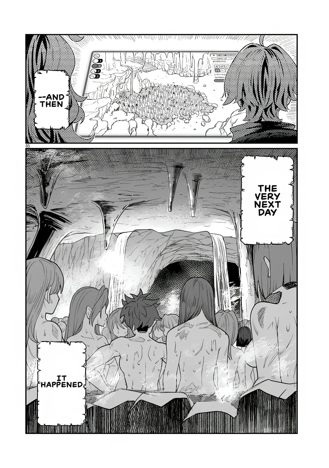 Reincarnated, I'll Make the Hot Spring Dungeon! — Chapter 1 — Page 43