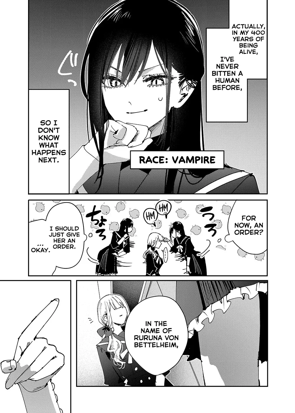 Girls × Vampire — Chapter 1 — Page 4