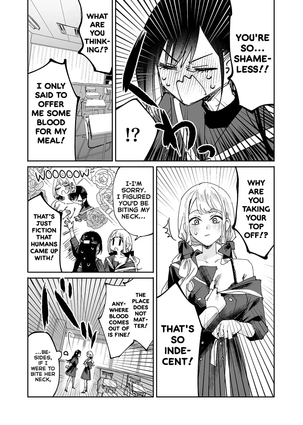 Girls × Vampire — Chapter 2 — Page 4