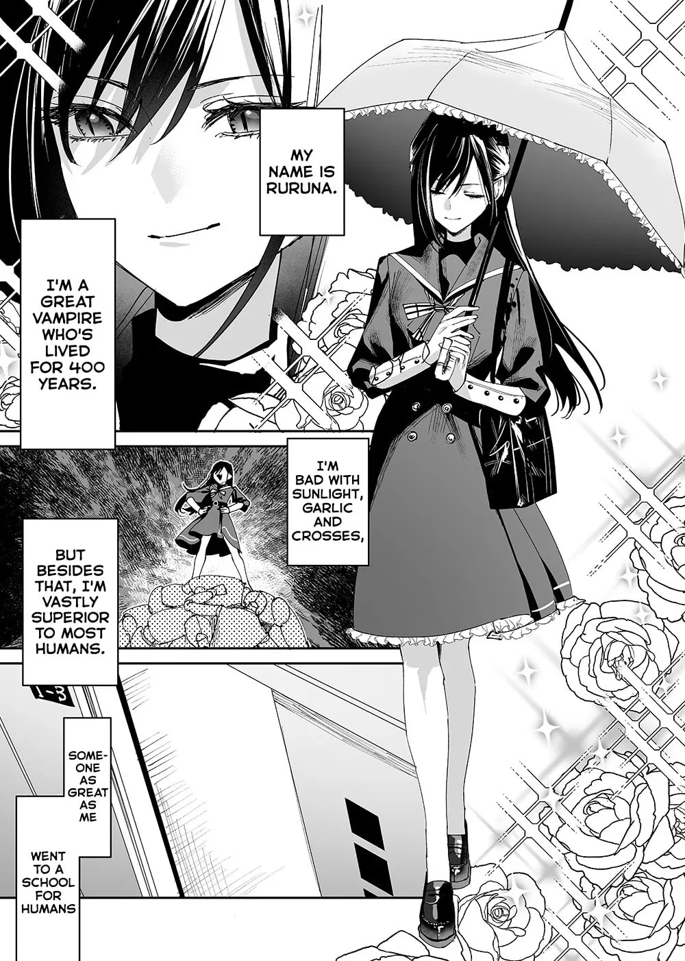 Girls × Vampire — Chapter 3 — Page 1