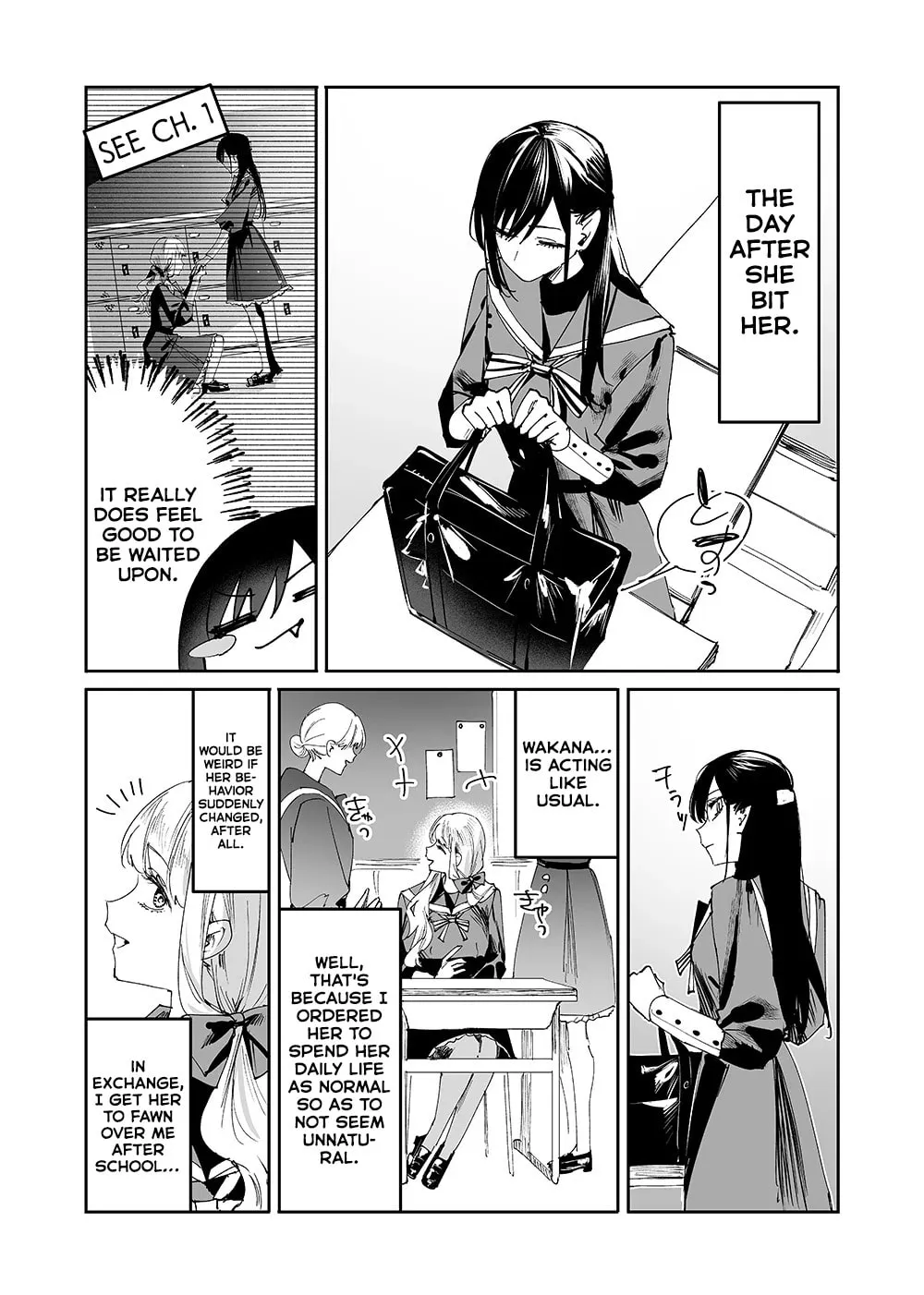 Girls × Vampire — Chapter 3 — Page 4