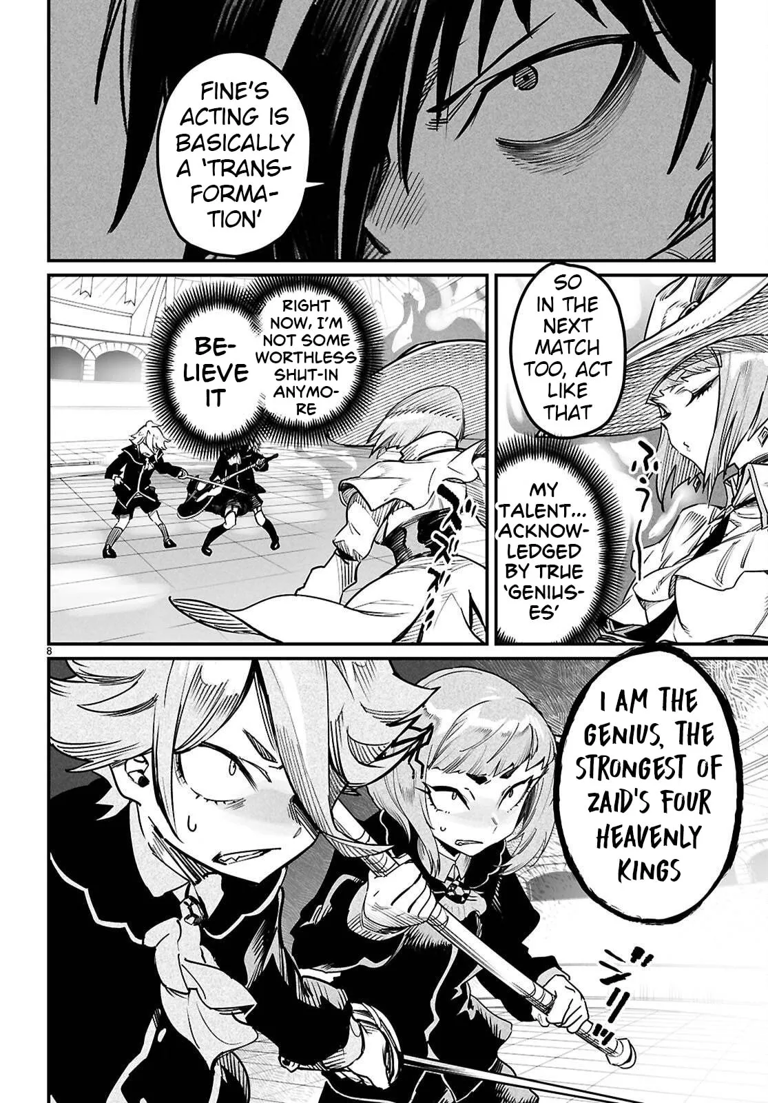 Reincarnation Coliseum: The Weakest Skill Conquers the Strongest Women and Creates a Harem — Chapter 40 — Page 8