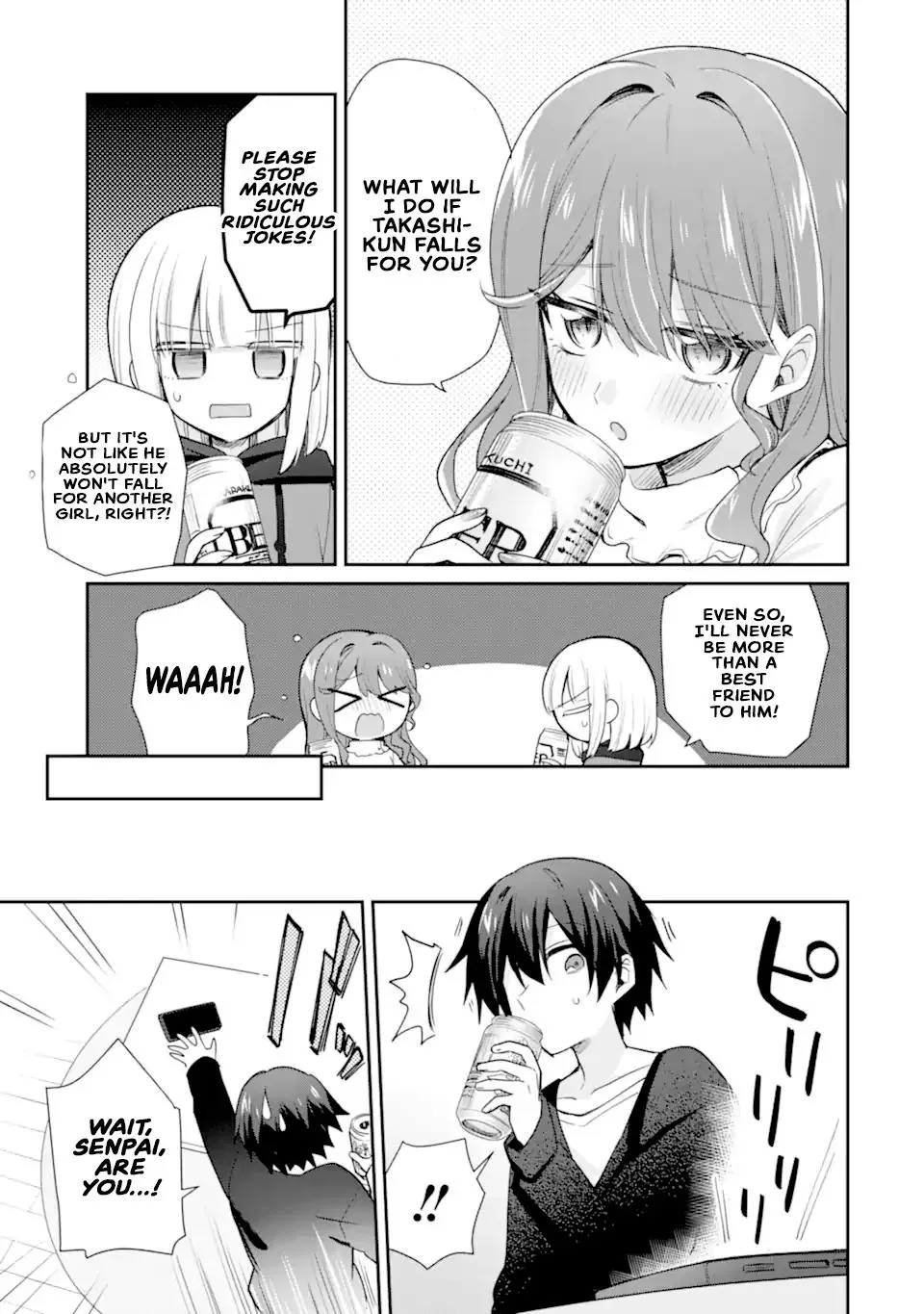 Osake to Senpai Kanojo to no Amaama Doukyo Lovecome wa Nijuusai ni Natte kara — Chapter 6 — Page 11