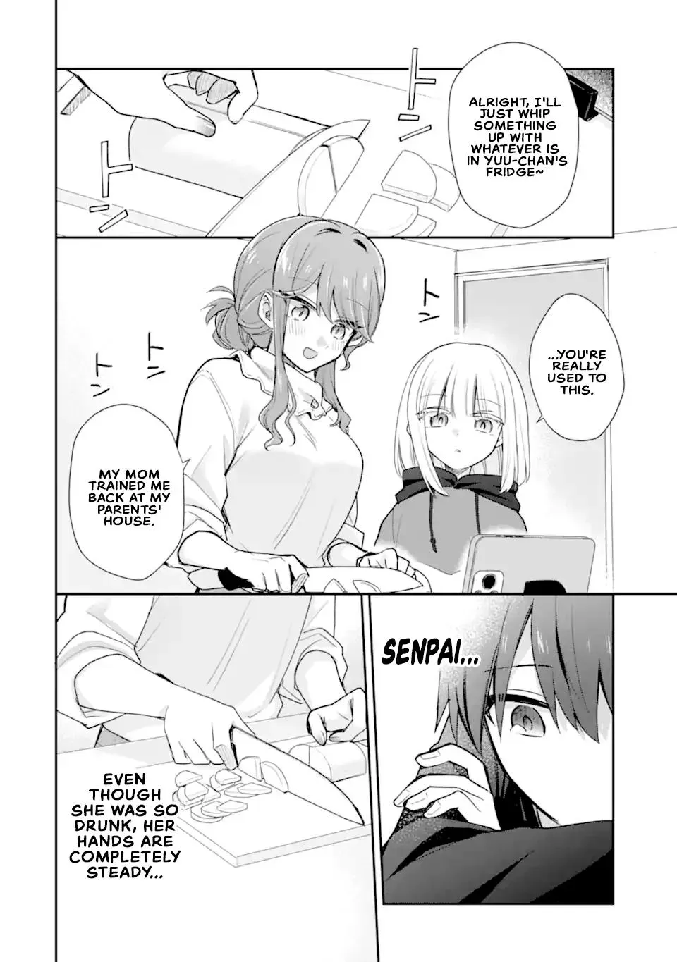 Osake to Senpai Kanojo to no Amaama Doukyo Lovecome wa Nijuusai ni Natte kara — Chapter 6 — Page 19