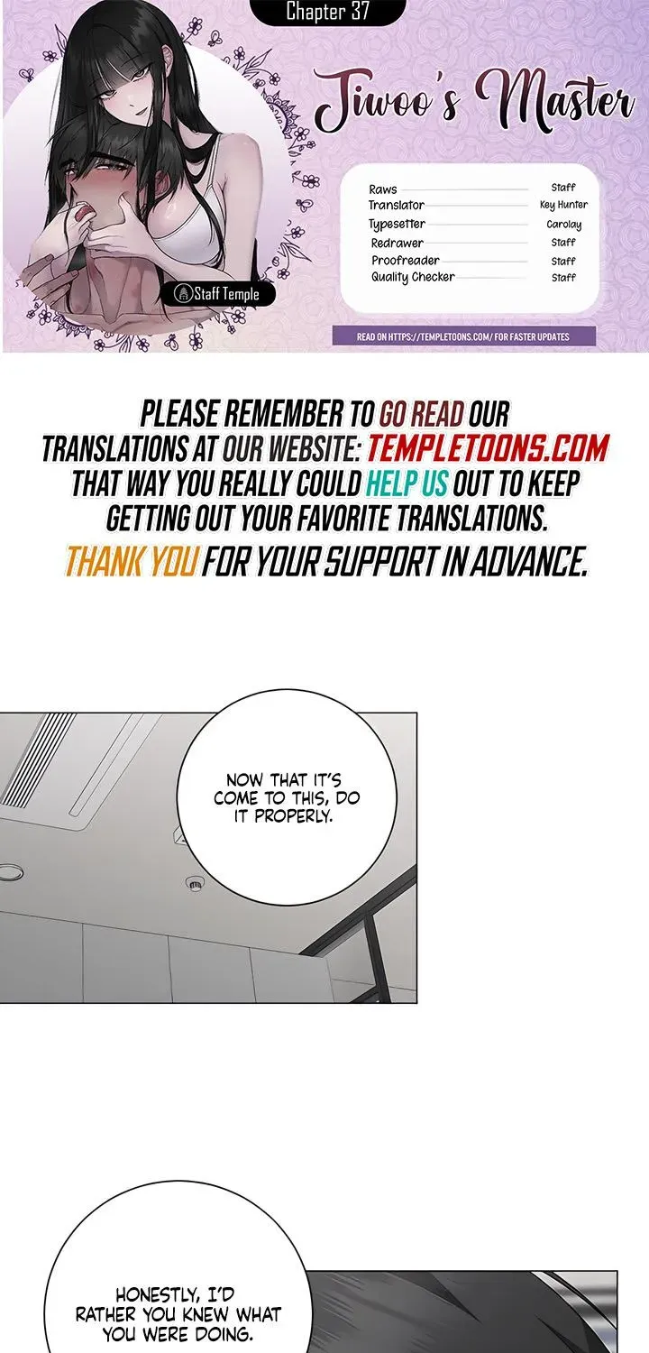 Jiwoo's Master — Chapter 37 — Page 1