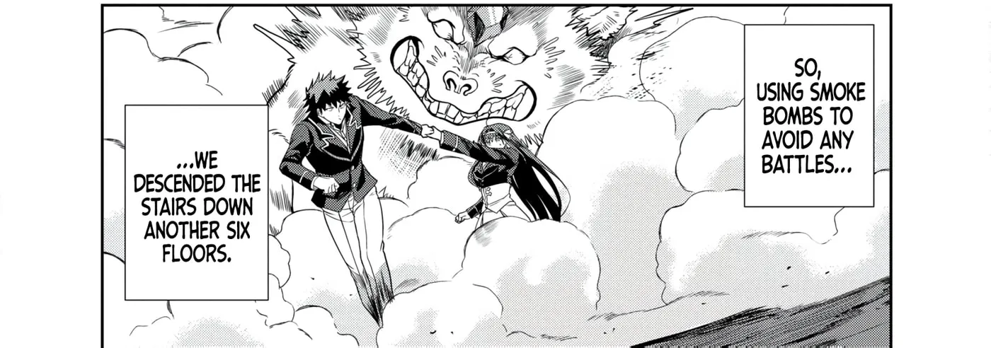 Dungeon Gakuen no Teihen ni Tensei Shita kedo, Naze ka Ore ni wa Kouryaku Hon ga Aru — Chapter 28 — Page 34
