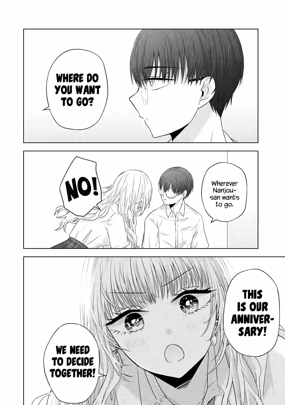 Nanjou-san Wants to Be Held by Me — Chapter 8 — Page 2