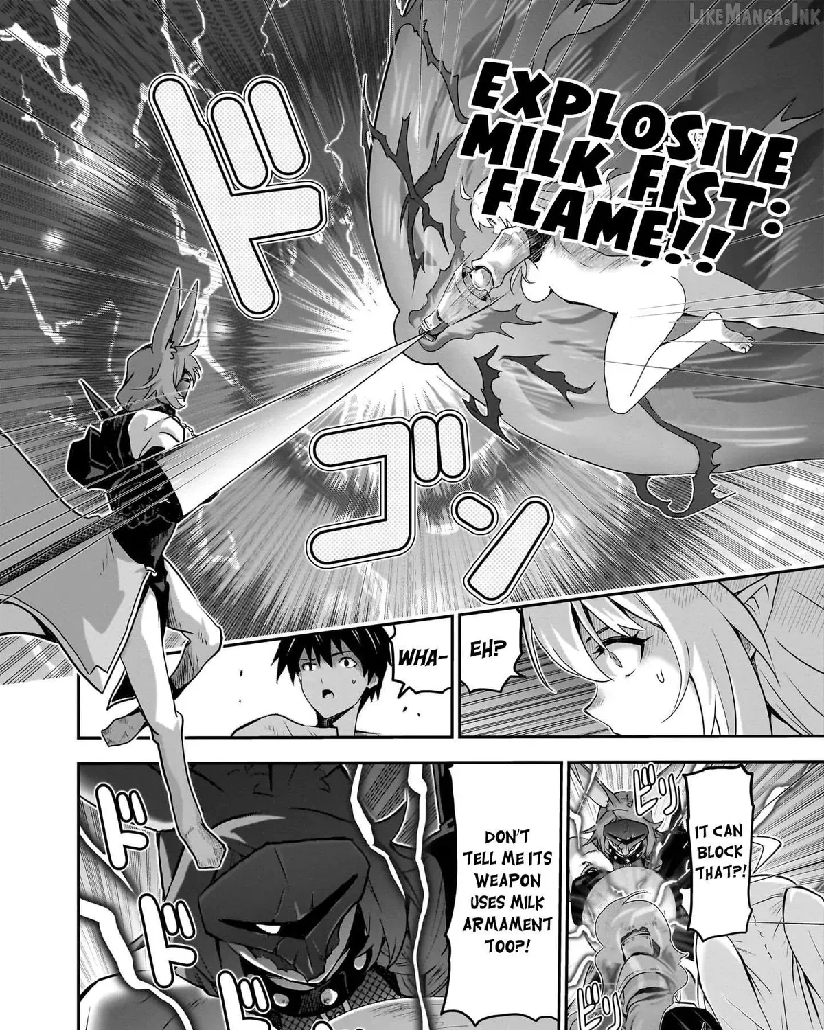 Milk-shibori Hunter no Isekai Sakunyuuki -Nouka no Saenai Otoko ga Arayuru Shuzoku no Chiku-B o Moteasobi-toriko ni Suru- — Chapter 9 — Page 47