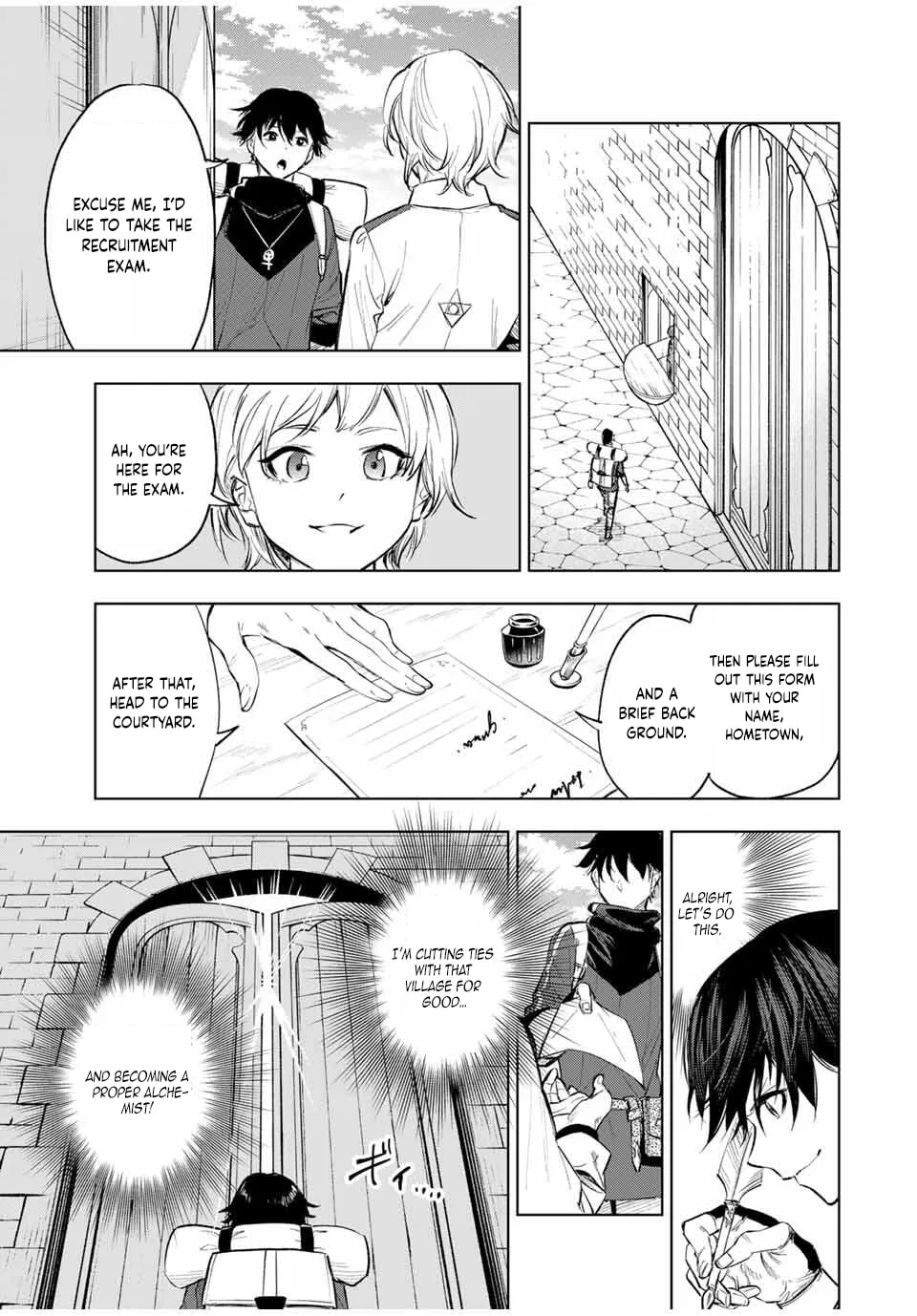 An Alchemist Who Escaped from a Depopulated Village is Revealed to be the Strongest in the City — Chapter 2 — Page 5