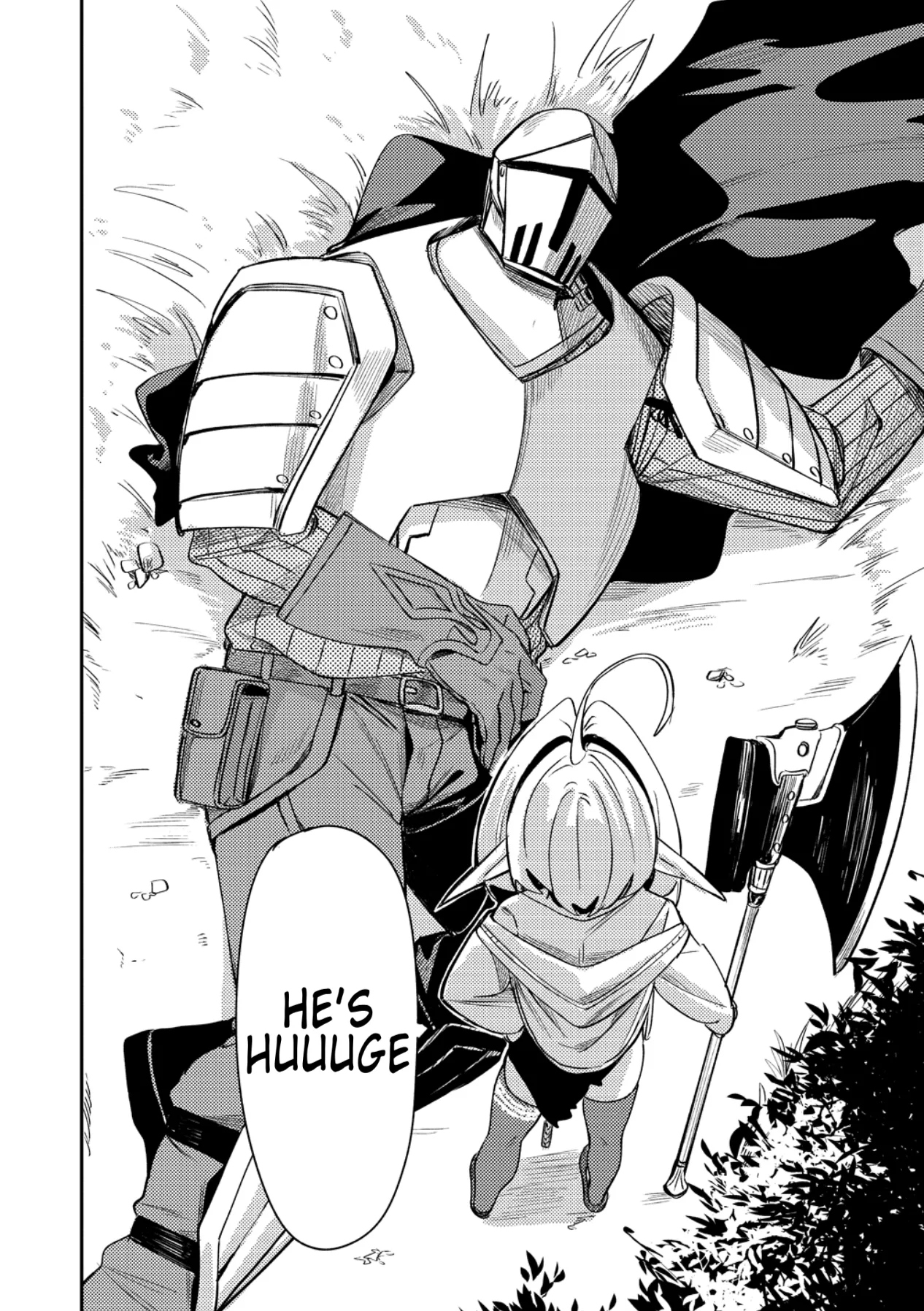 The Elf Picked Up a Heavy Knight. — Chapter 1 — Page 2