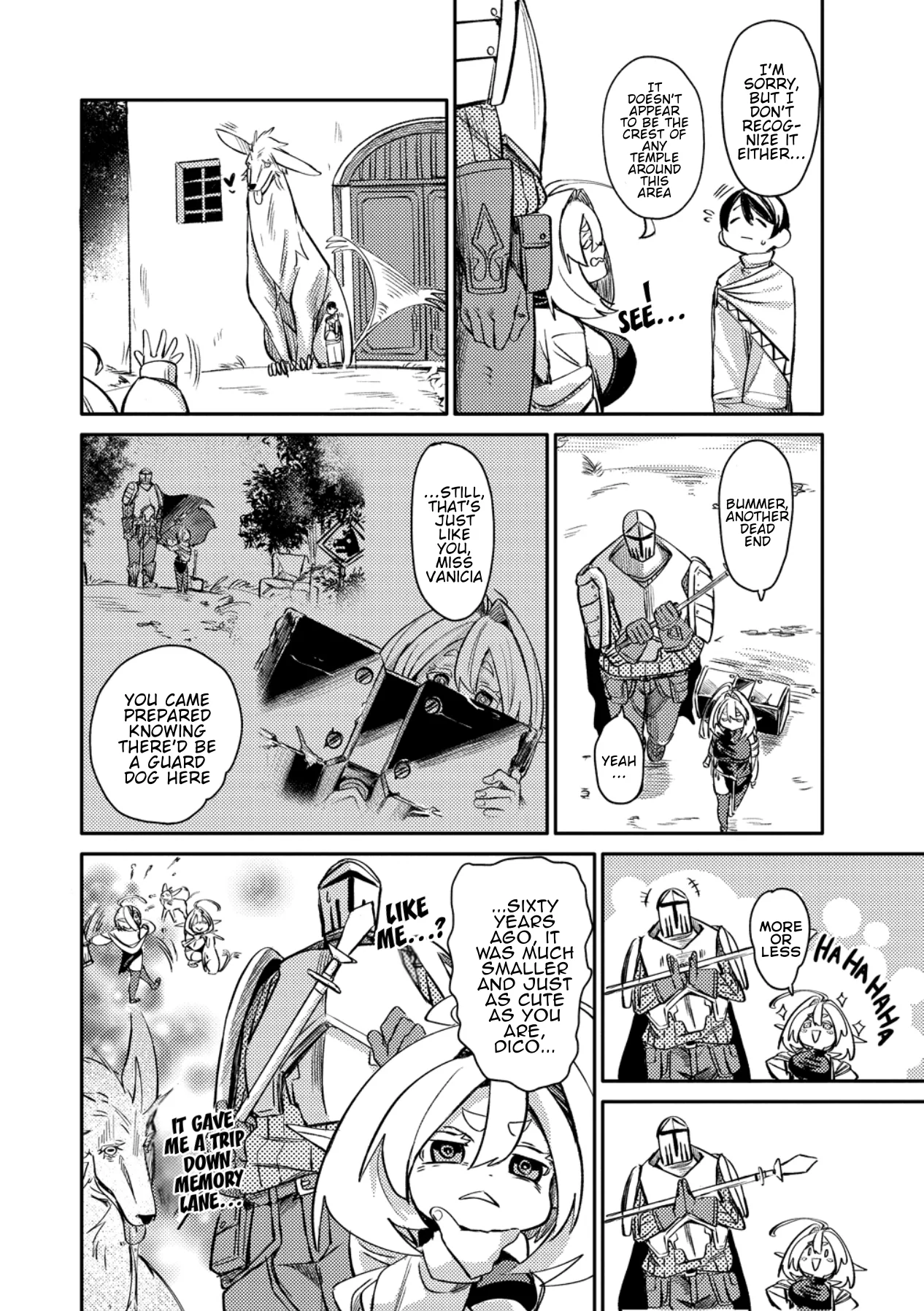The Elf Picked Up a Heavy Knight. — Chapter 1 — Page 20