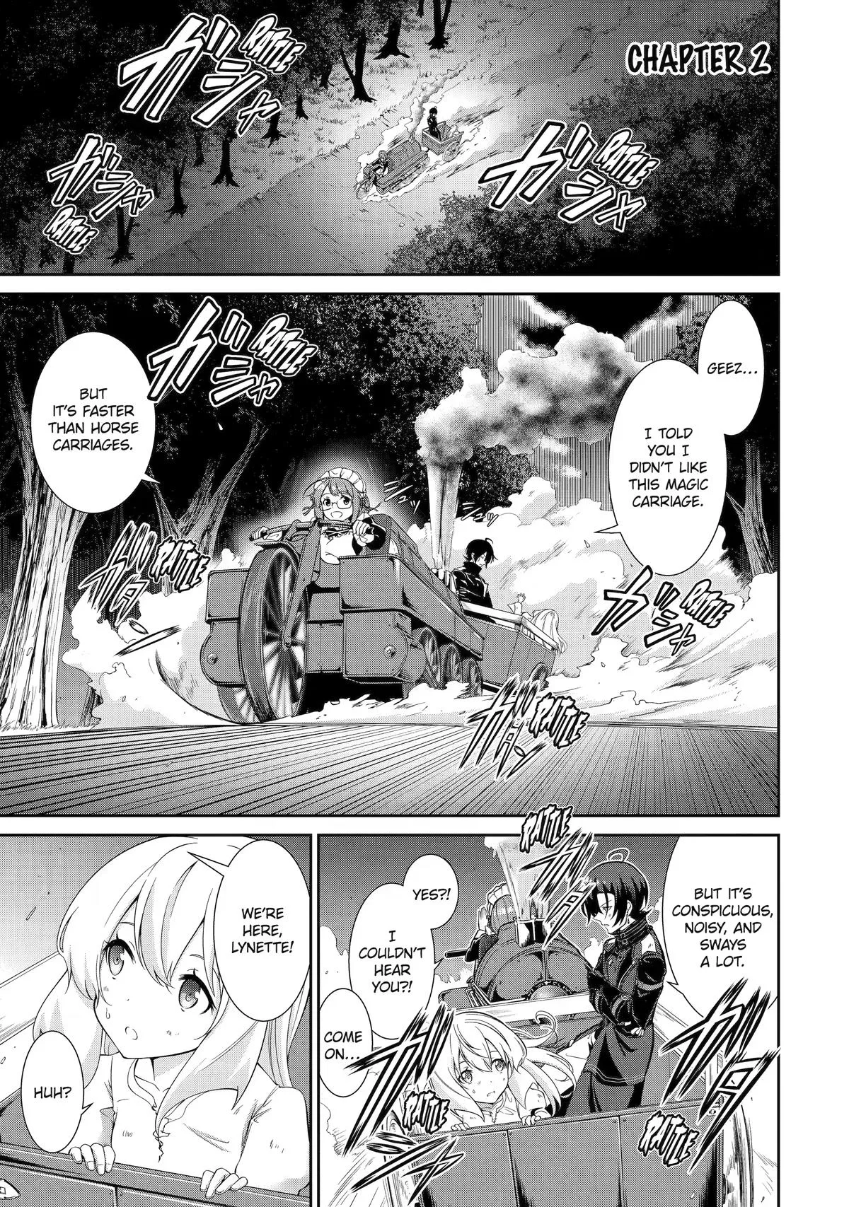 Trained to be the Ultimate Anti-magic Spellblade — Chapter 2 — Page 1