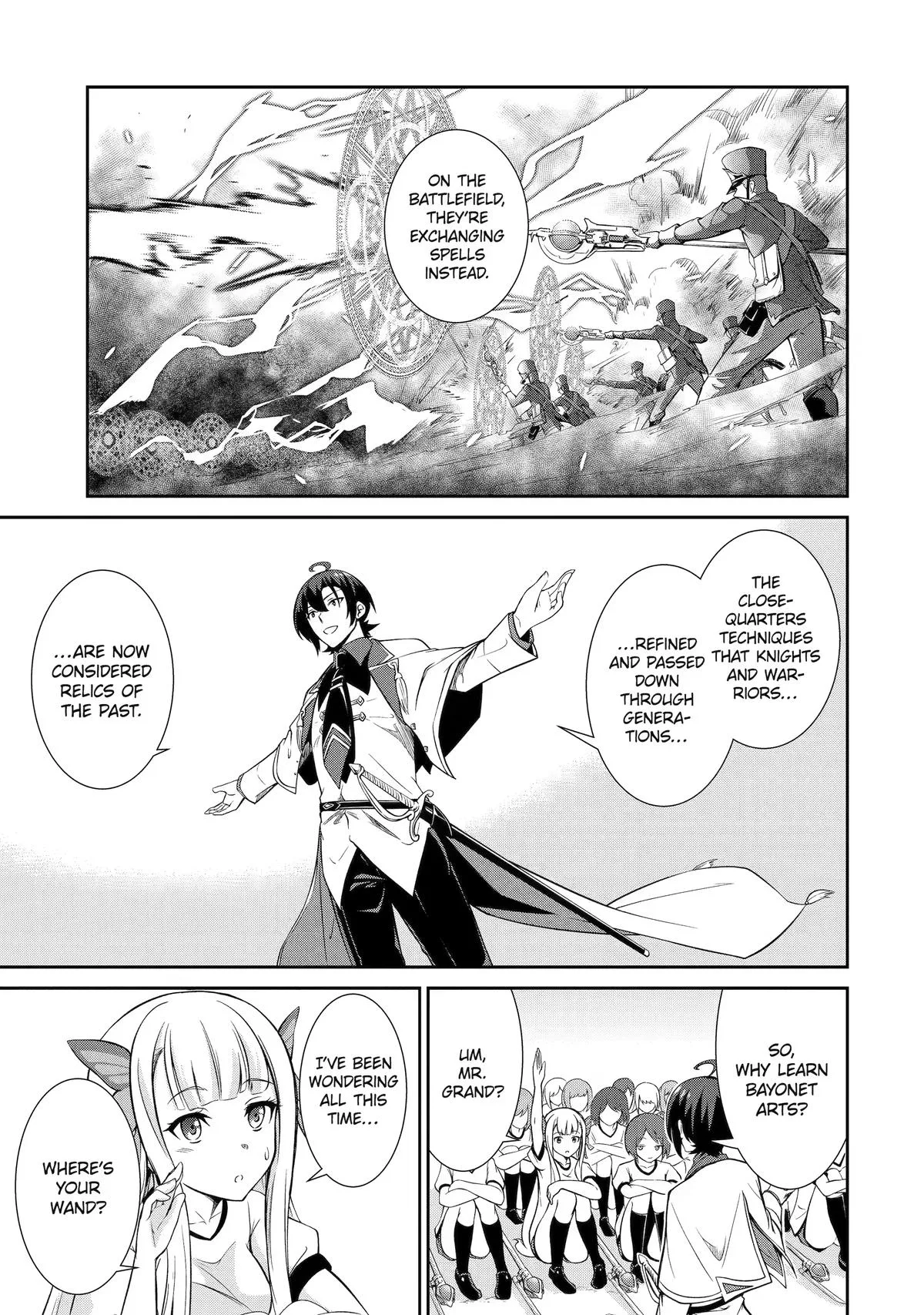 Trained to be the Ultimate Anti-magic Spellblade — Chapter 4 — Page 35