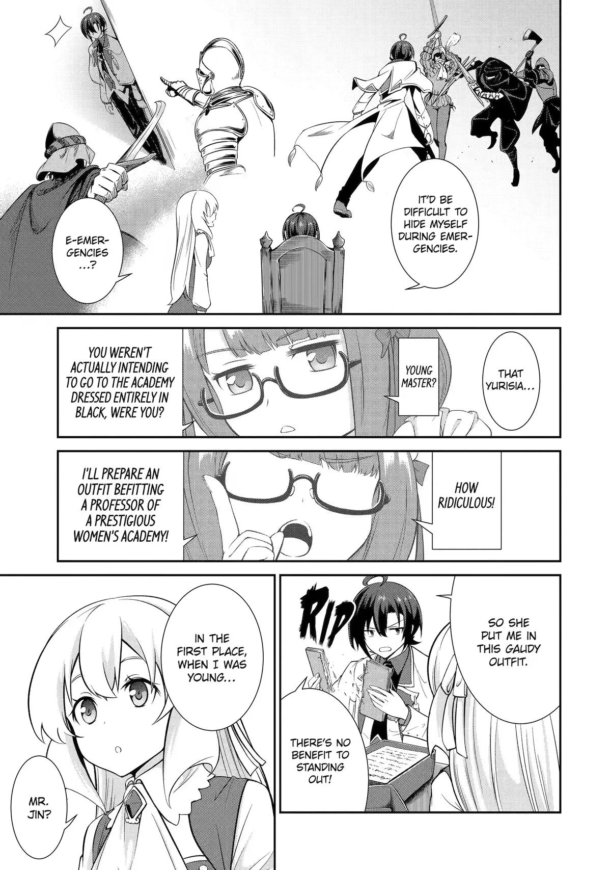 Trained to be the Ultimate Anti-magic Spellblade — Chapter 5 — Page 3