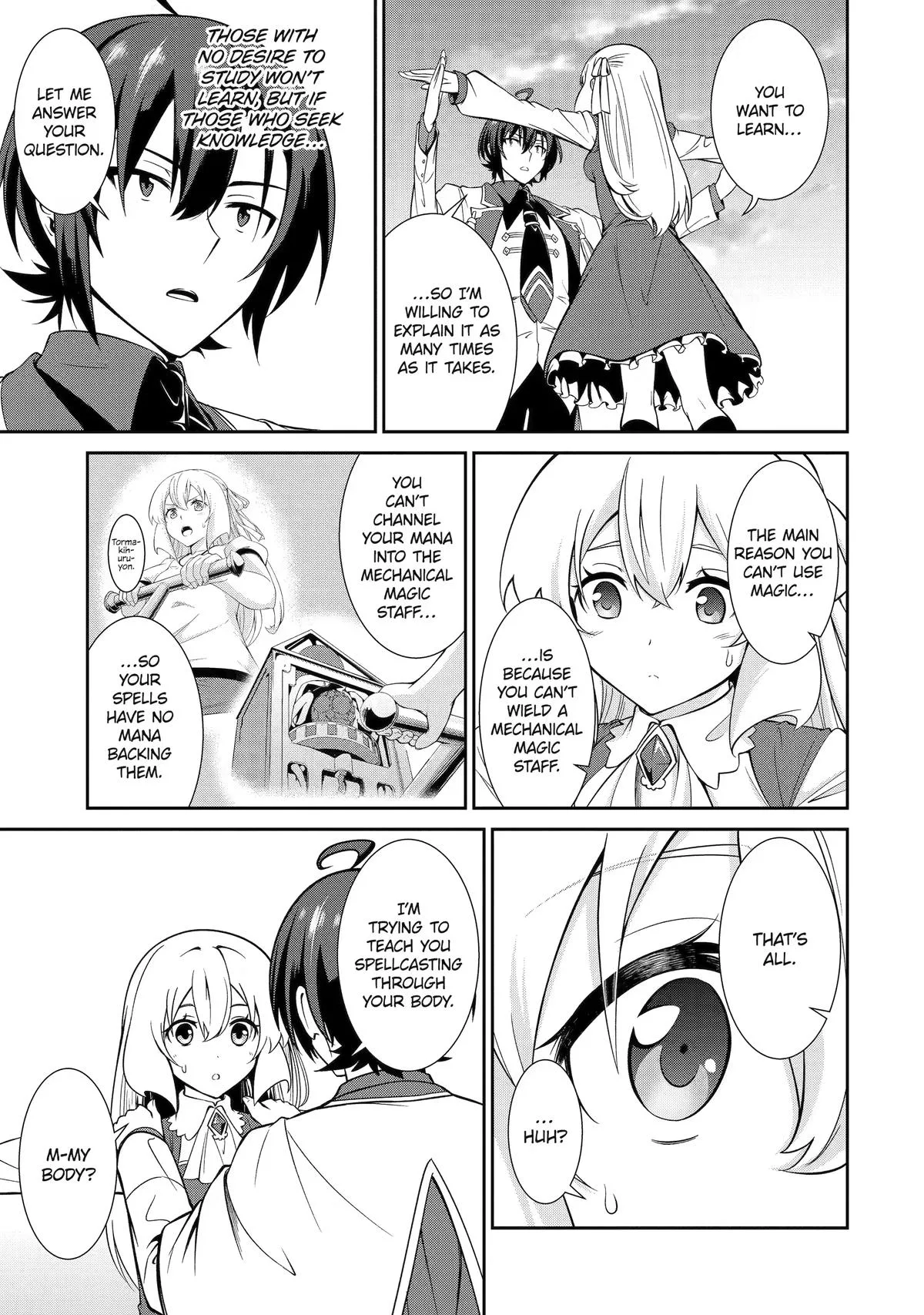 Trained to be the Ultimate Anti-magic Spellblade — Chapter 5 — Page 15
