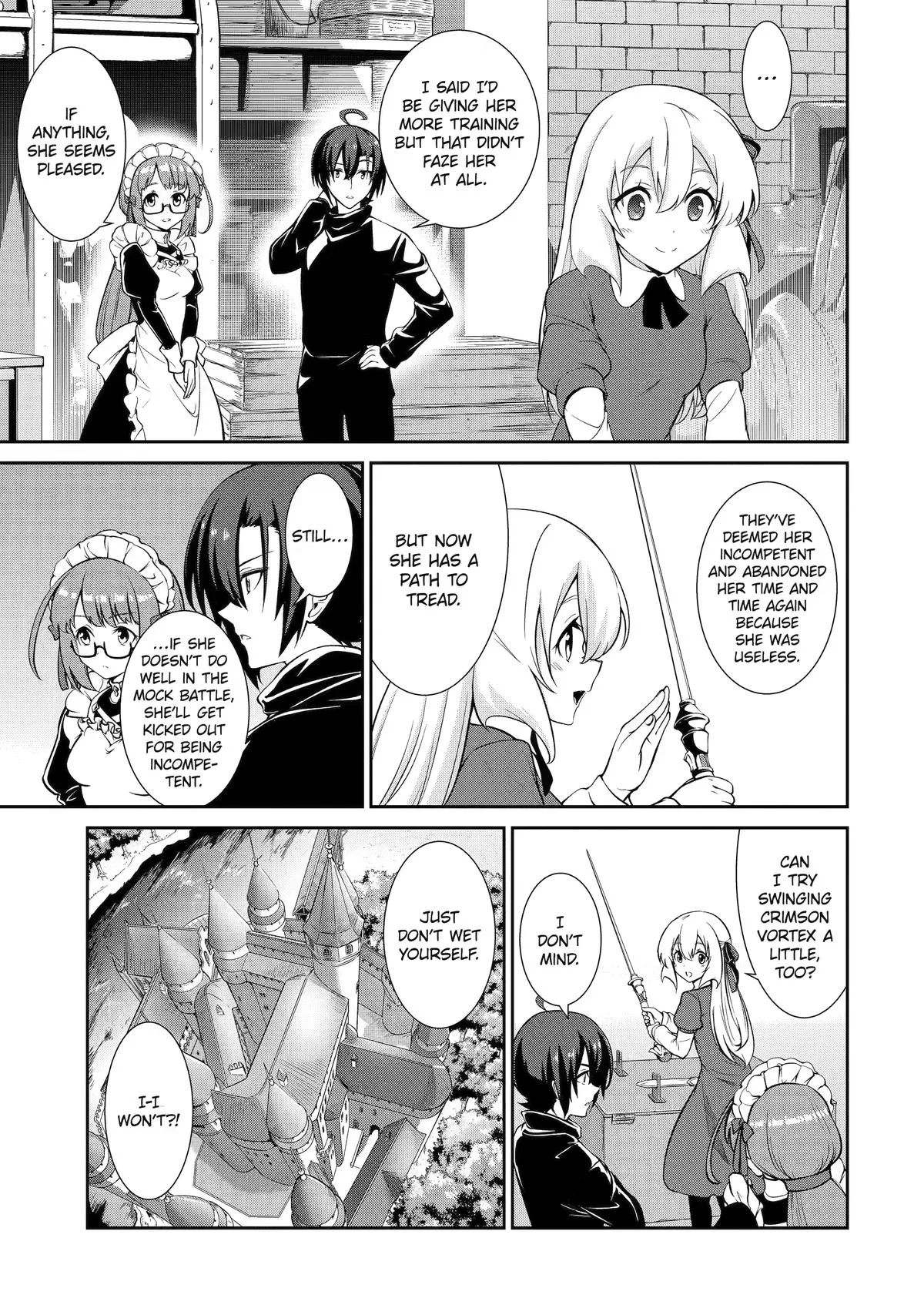 Trained to be the Ultimate Anti-magic Spellblade — Chapter 5 — Page 39
