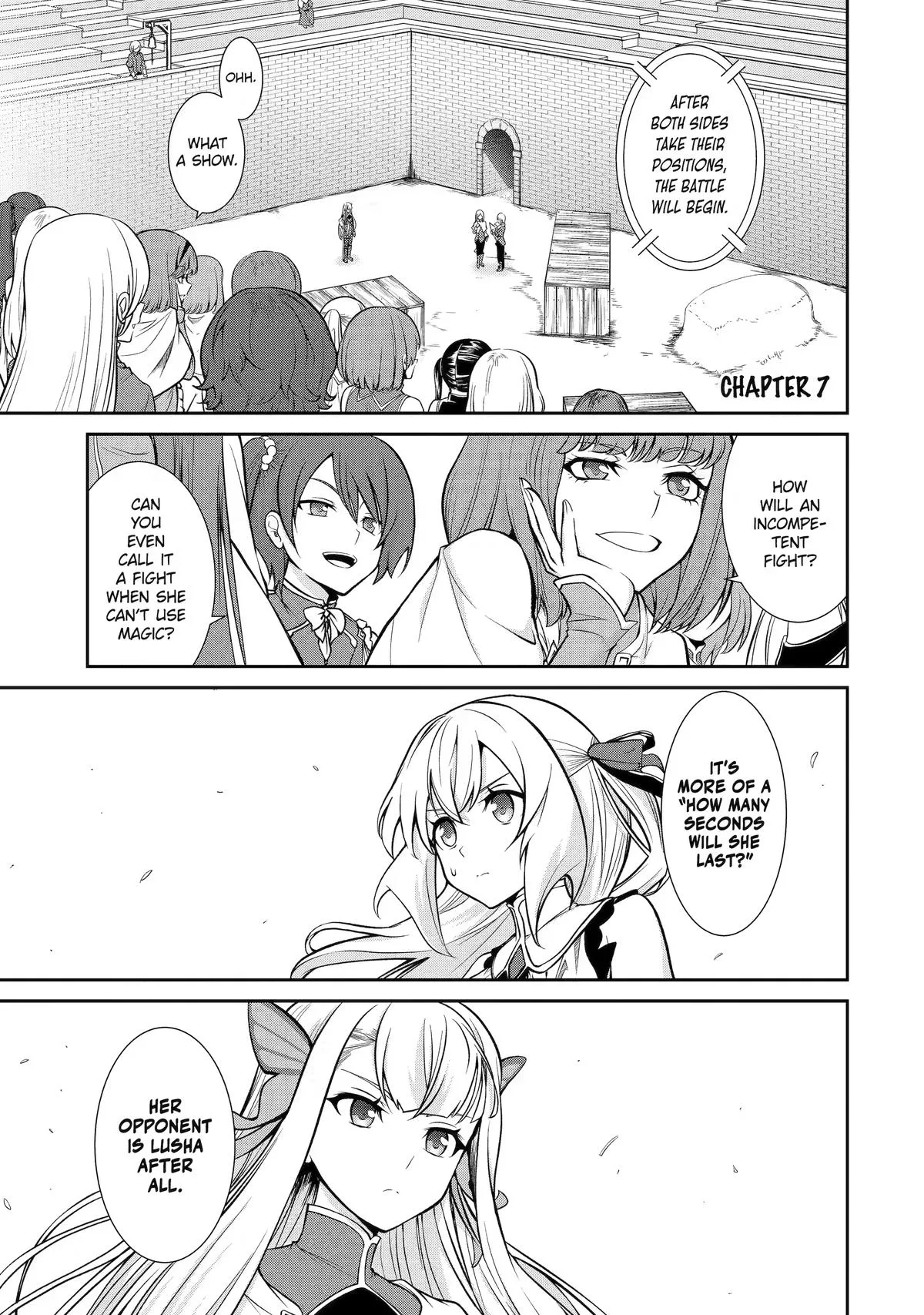 Trained to be the Ultimate Anti-magic Spellblade — Chapter 7 — Page 1