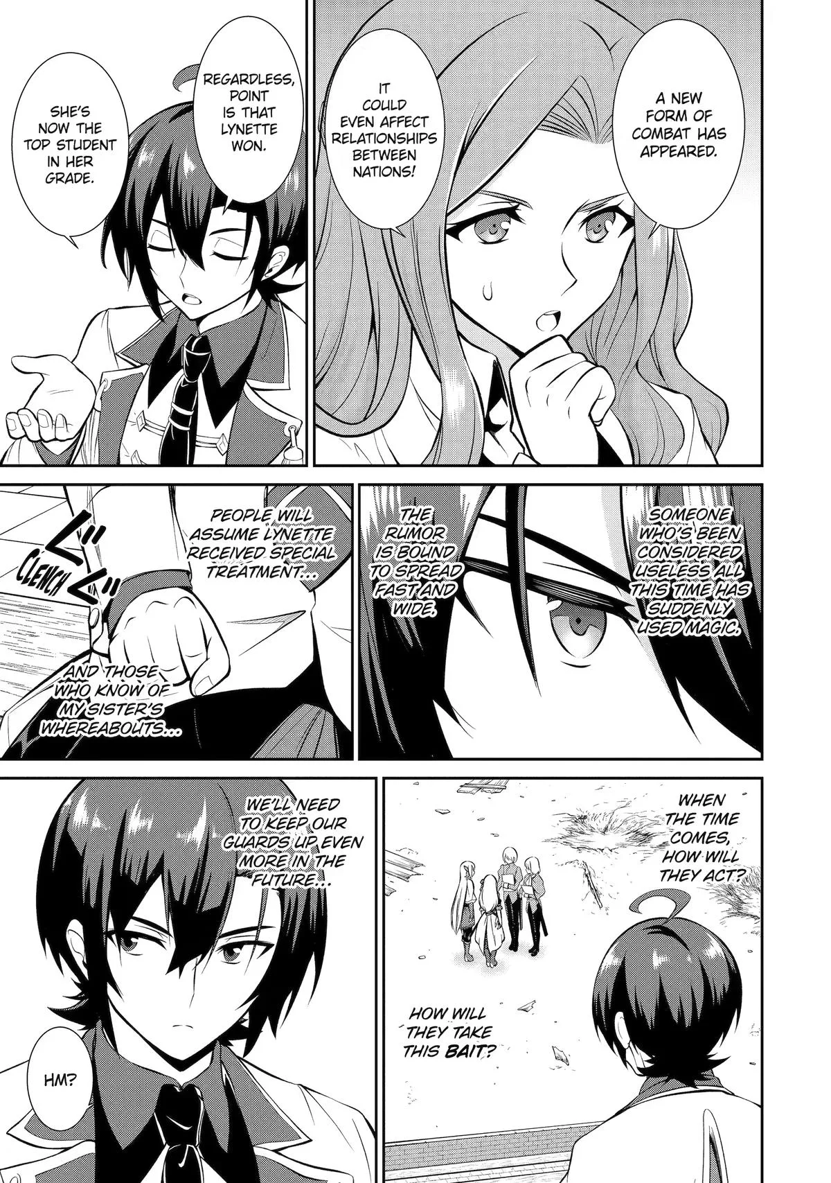 Trained to be the Ultimate Anti-magic Spellblade — Chapter 7 — Page 34