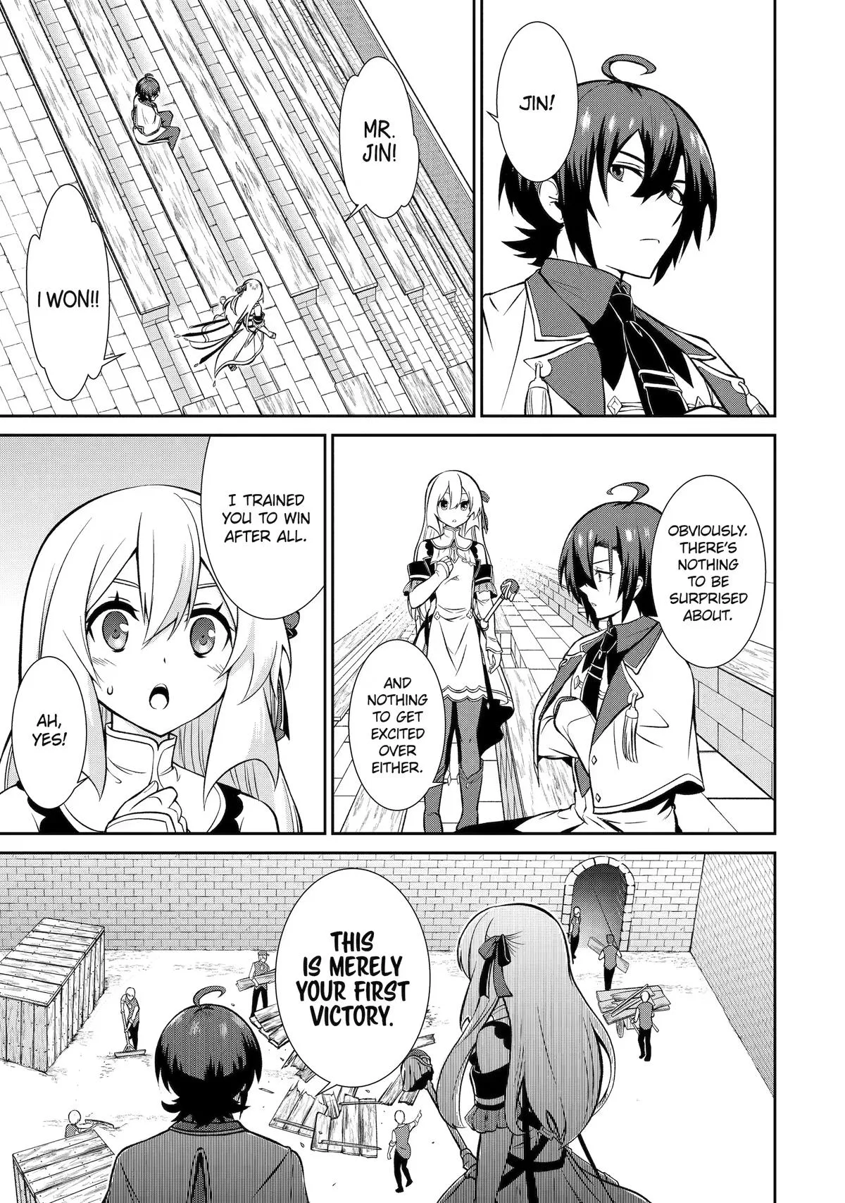 Trained to be the Ultimate Anti-magic Spellblade — Chapter 7 — Page 38