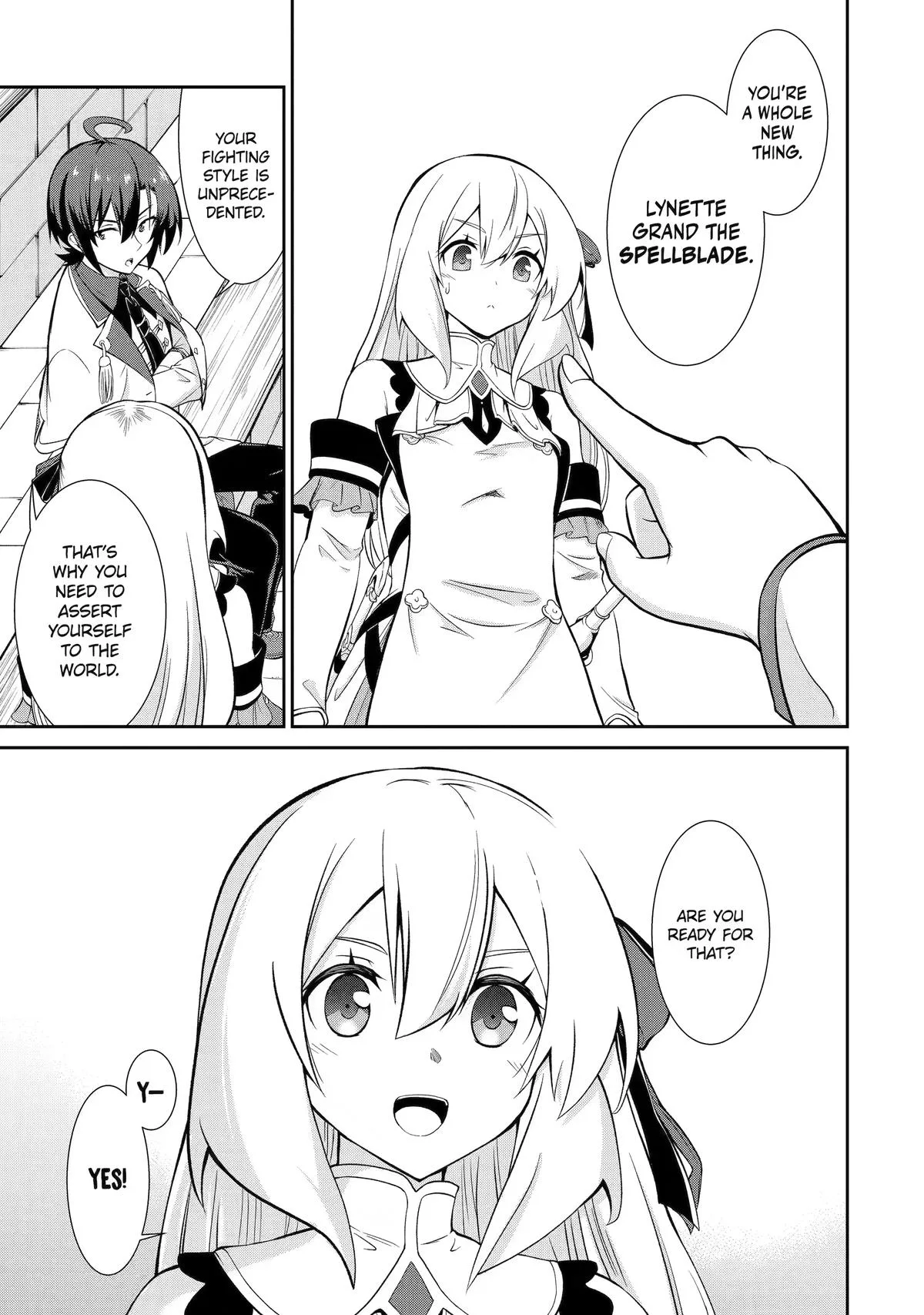 Trained to be the Ultimate Anti-magic Spellblade — Chapter 7 — Page 40