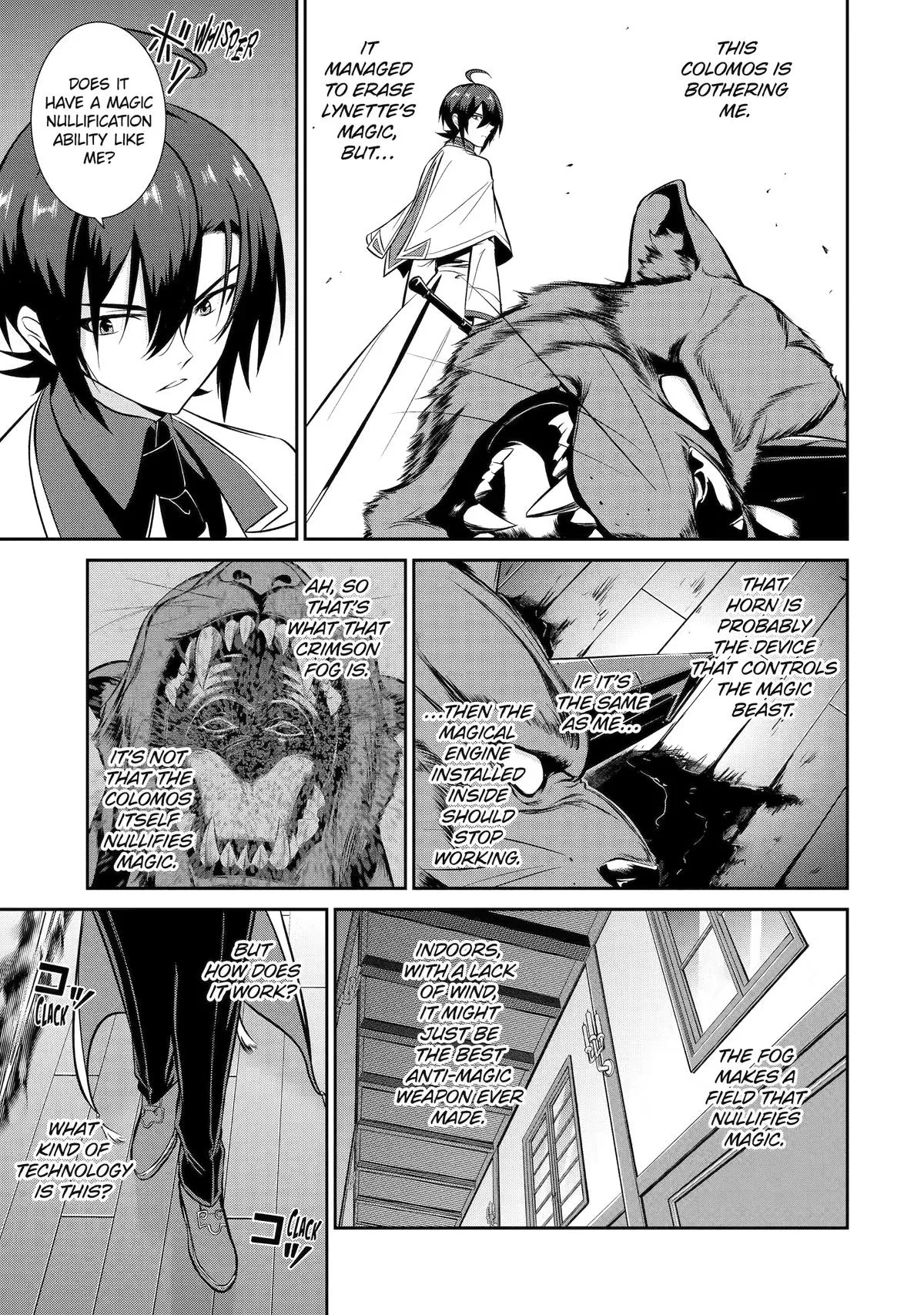 Trained to be the Ultimate Anti-magic Spellblade — Chapter 9 — Page 23