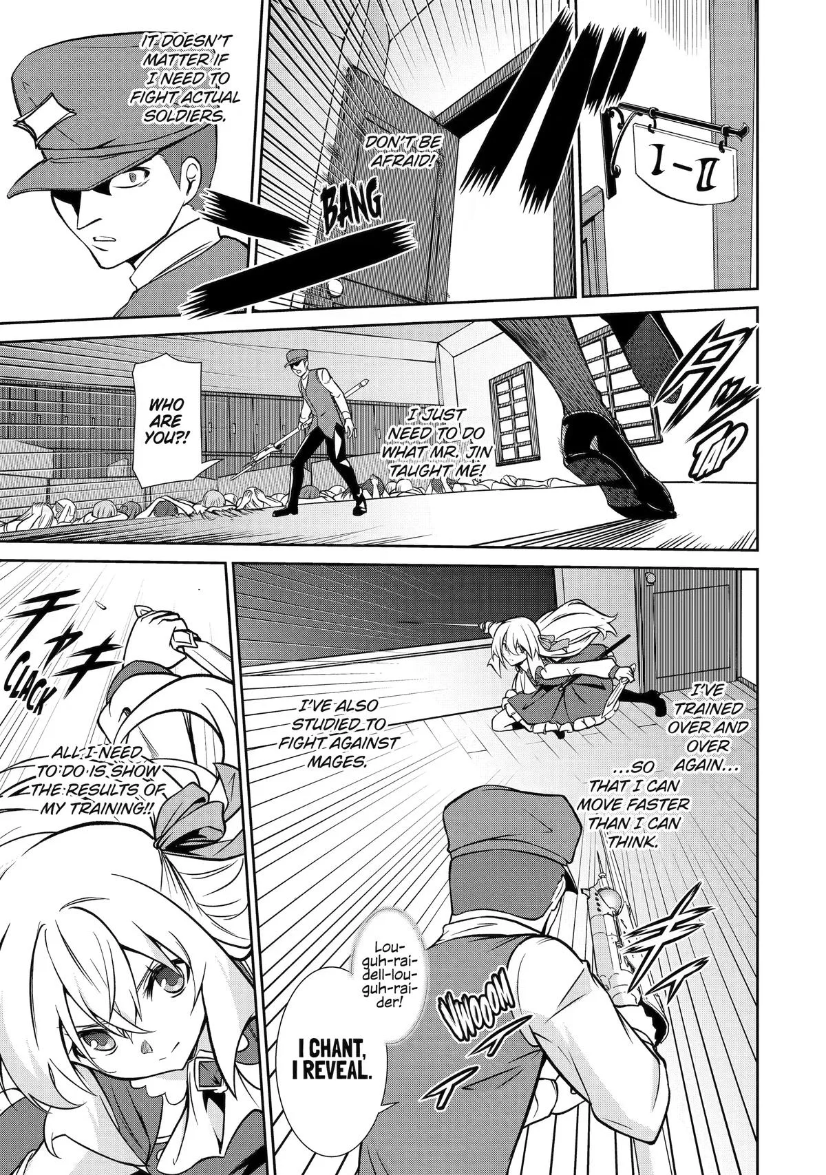 Trained to be the Ultimate Anti-magic Spellblade — Chapter 9 — Page 33