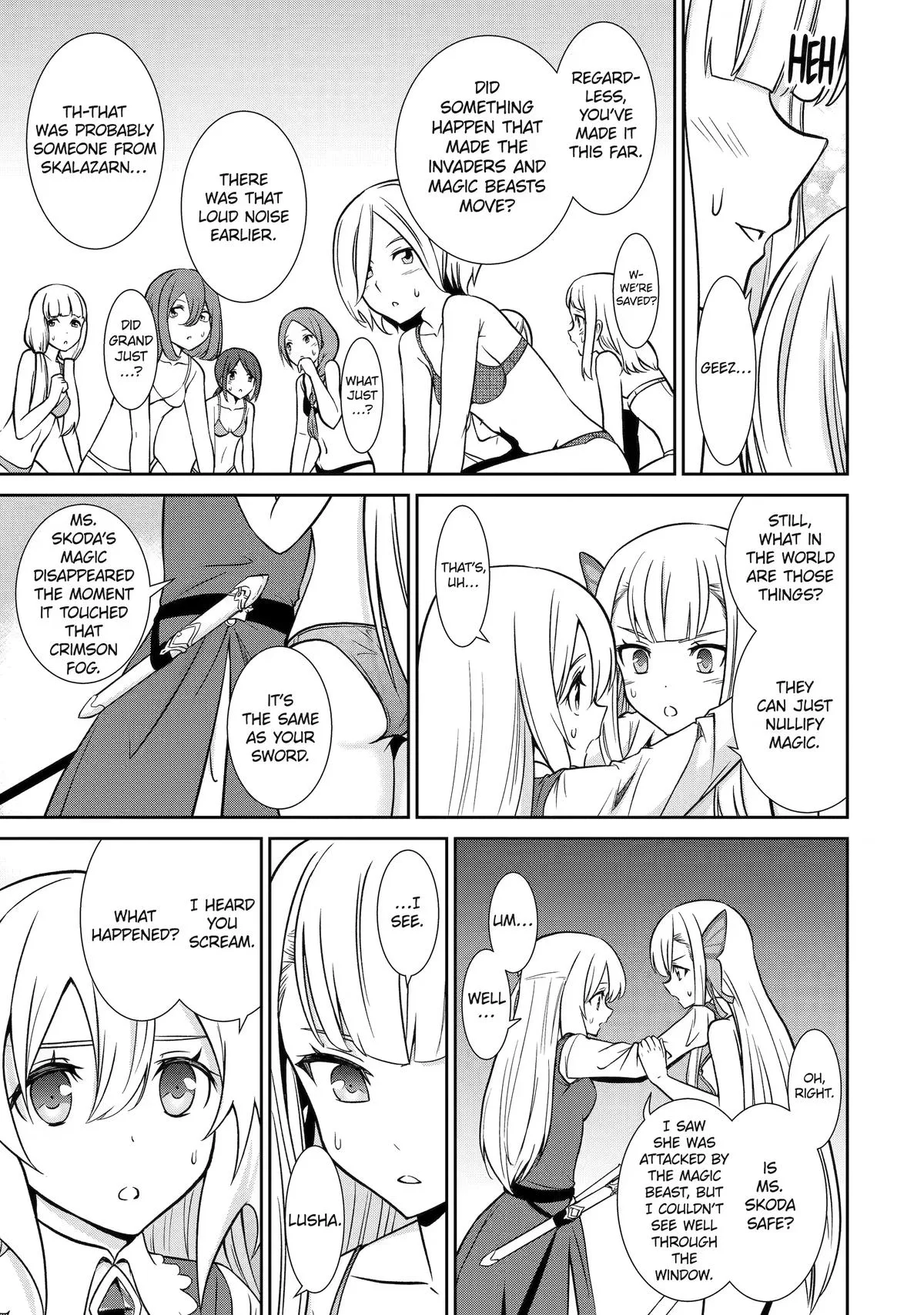 Trained to be the Ultimate Anti-magic Spellblade — Chapter 9 — Page 41