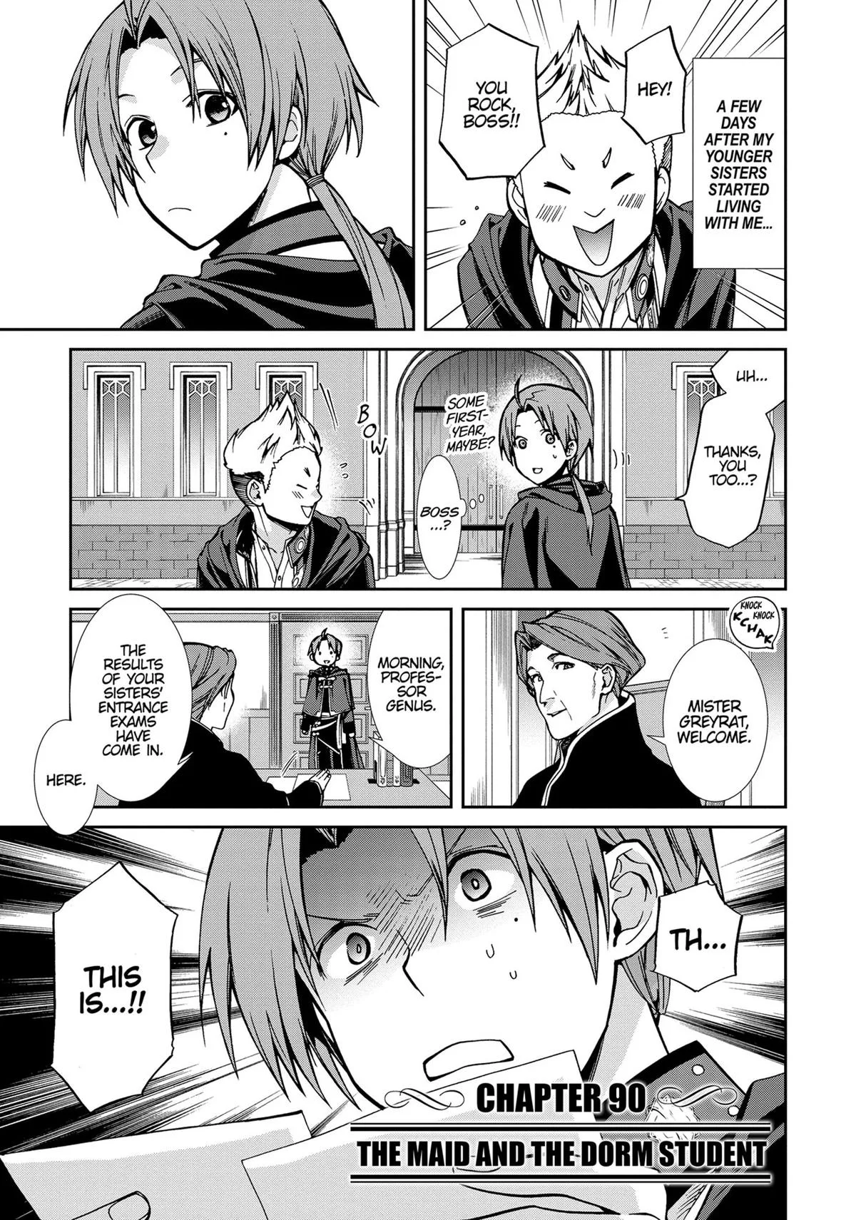 Mushoku Tensei: Jobless Reincarnation — Chapter 90 — Page 1
