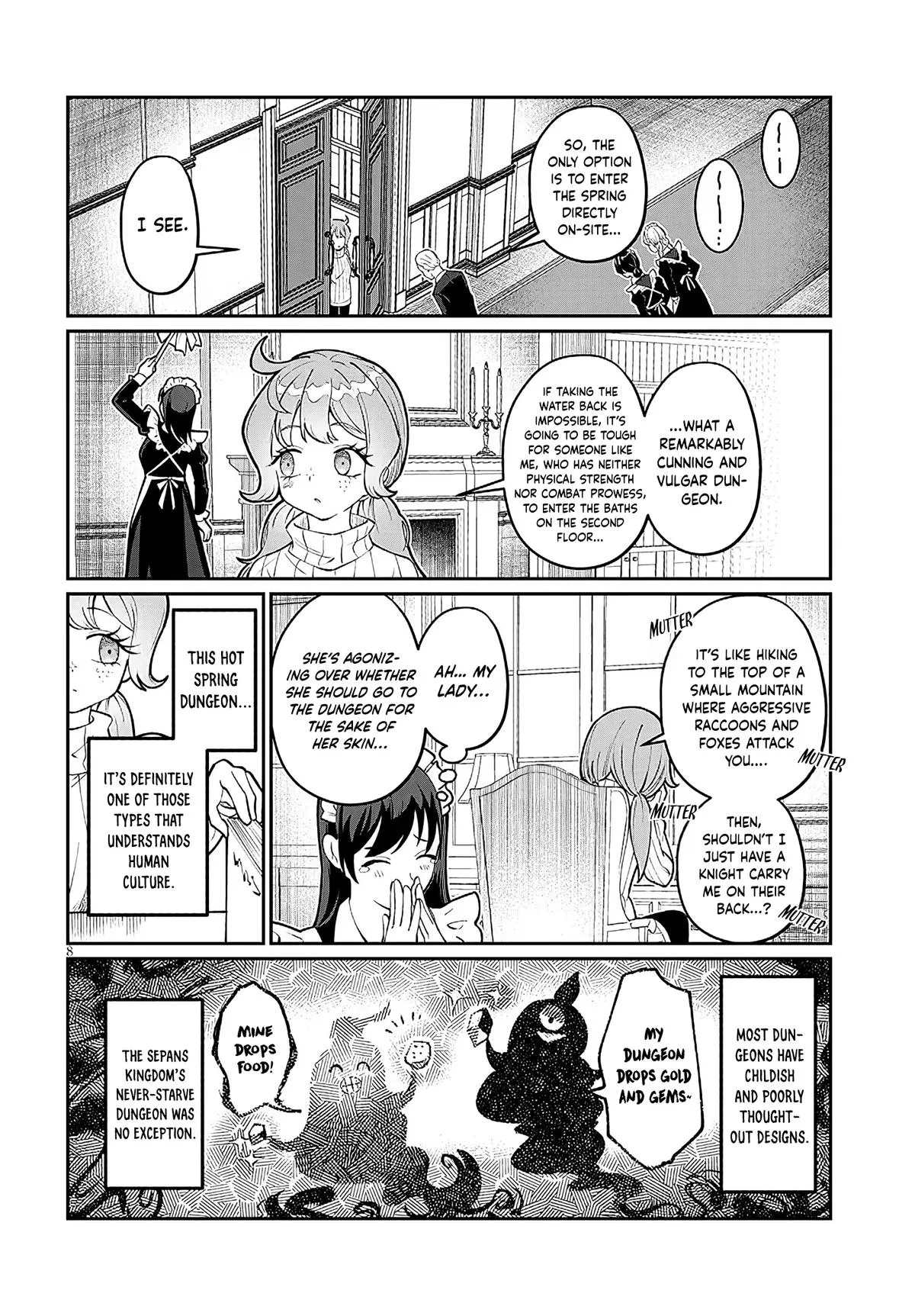 Isekai Tensei Dungeon Master: Onsen Dungeon o Tsukuru — Chapter 4 — Page 8