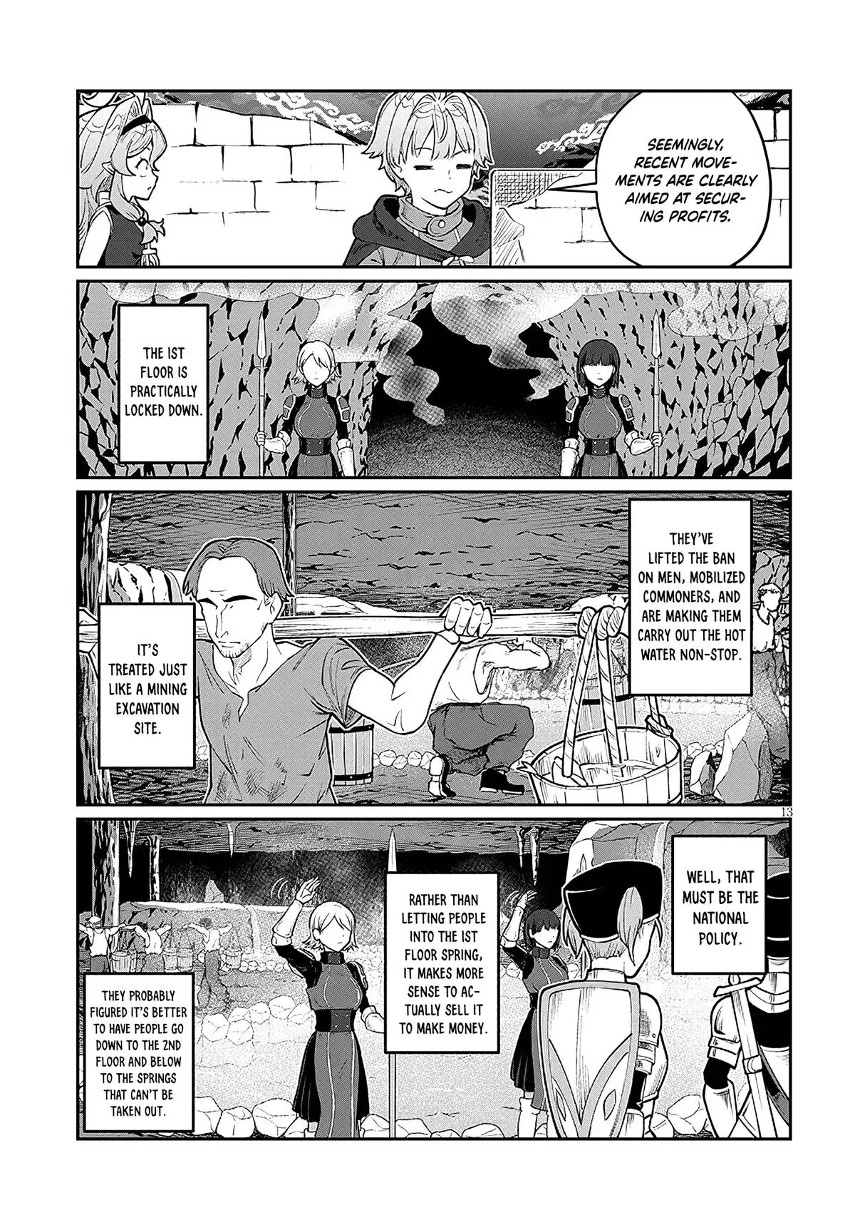 Isekai Tensei Dungeon Master: Onsen Dungeon o Tsukuru — Chapter 4 — Page 13