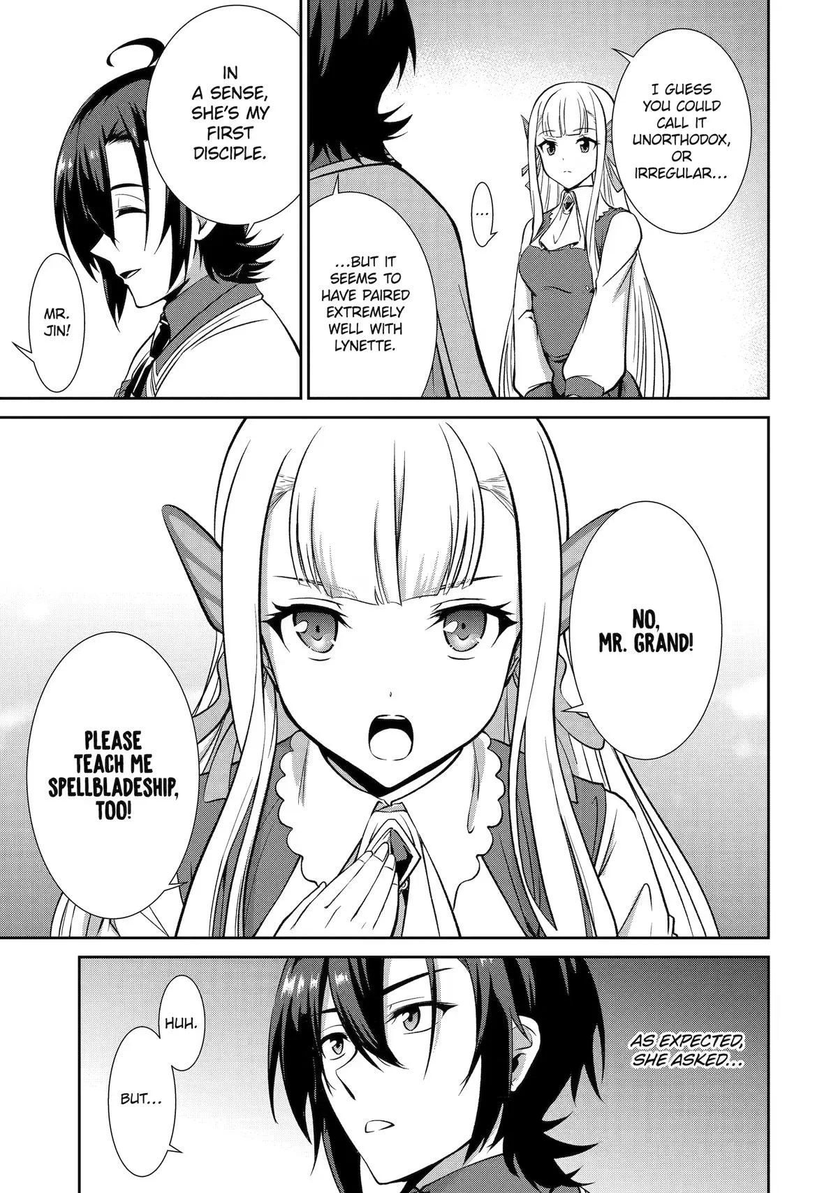 Trained to be the Ultimate Anti-magic Spellblade — Chapter 13 — Page 7