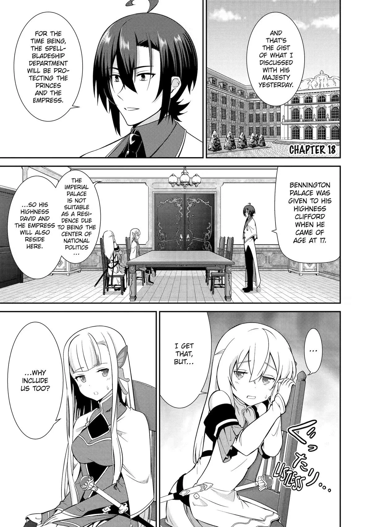 Trained to be the Ultimate Anti-magic Spellblade — Chapter 18 — Page 1
