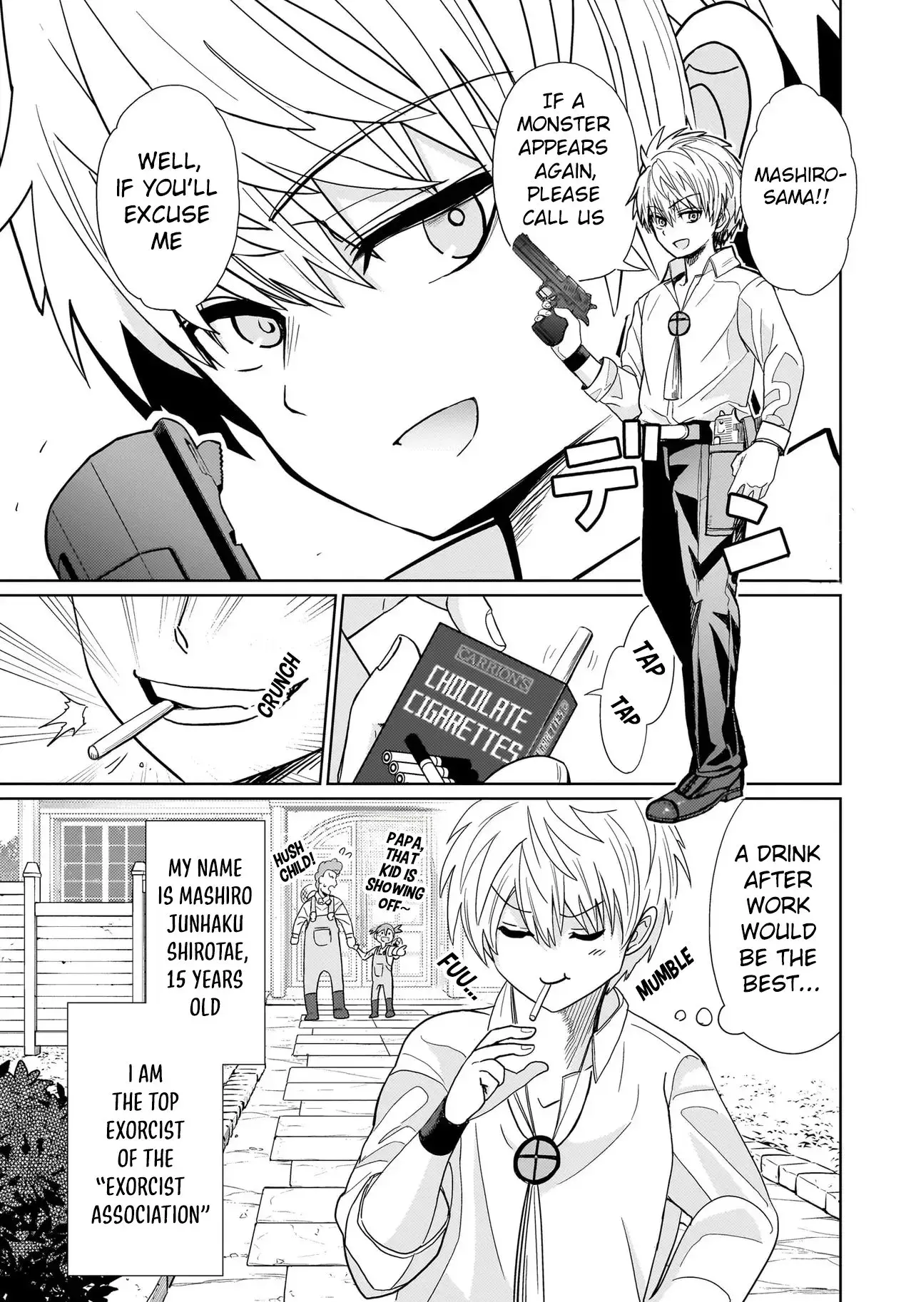 Exorcist wa Midara ni Aragau — Chapter 1 — Page 8