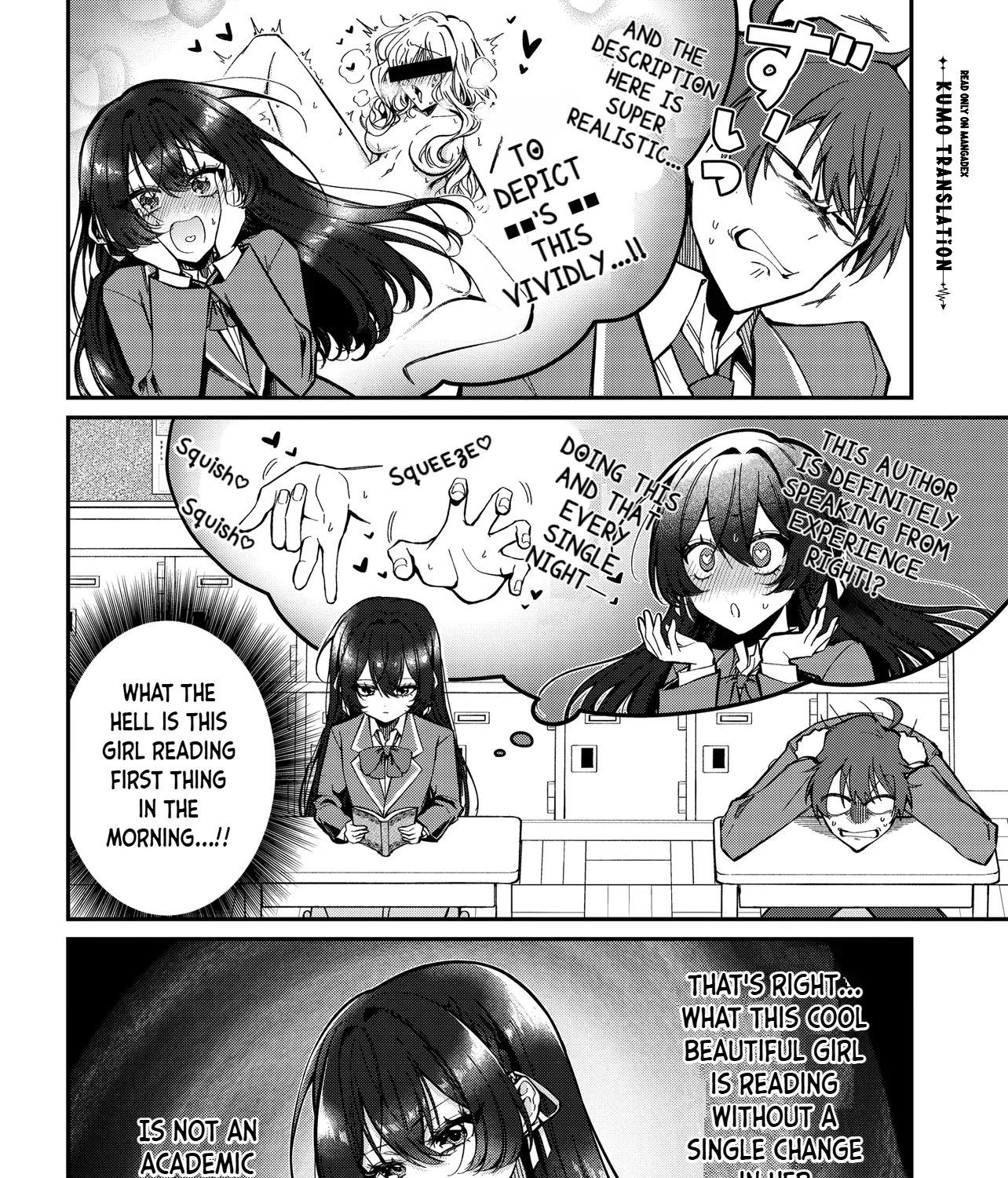 The Cool Beautiful Girl Sitting Next to Me That Everyone Envies Is Actually Way Too Lewd in Her Head — Chapter 1 — Page 21