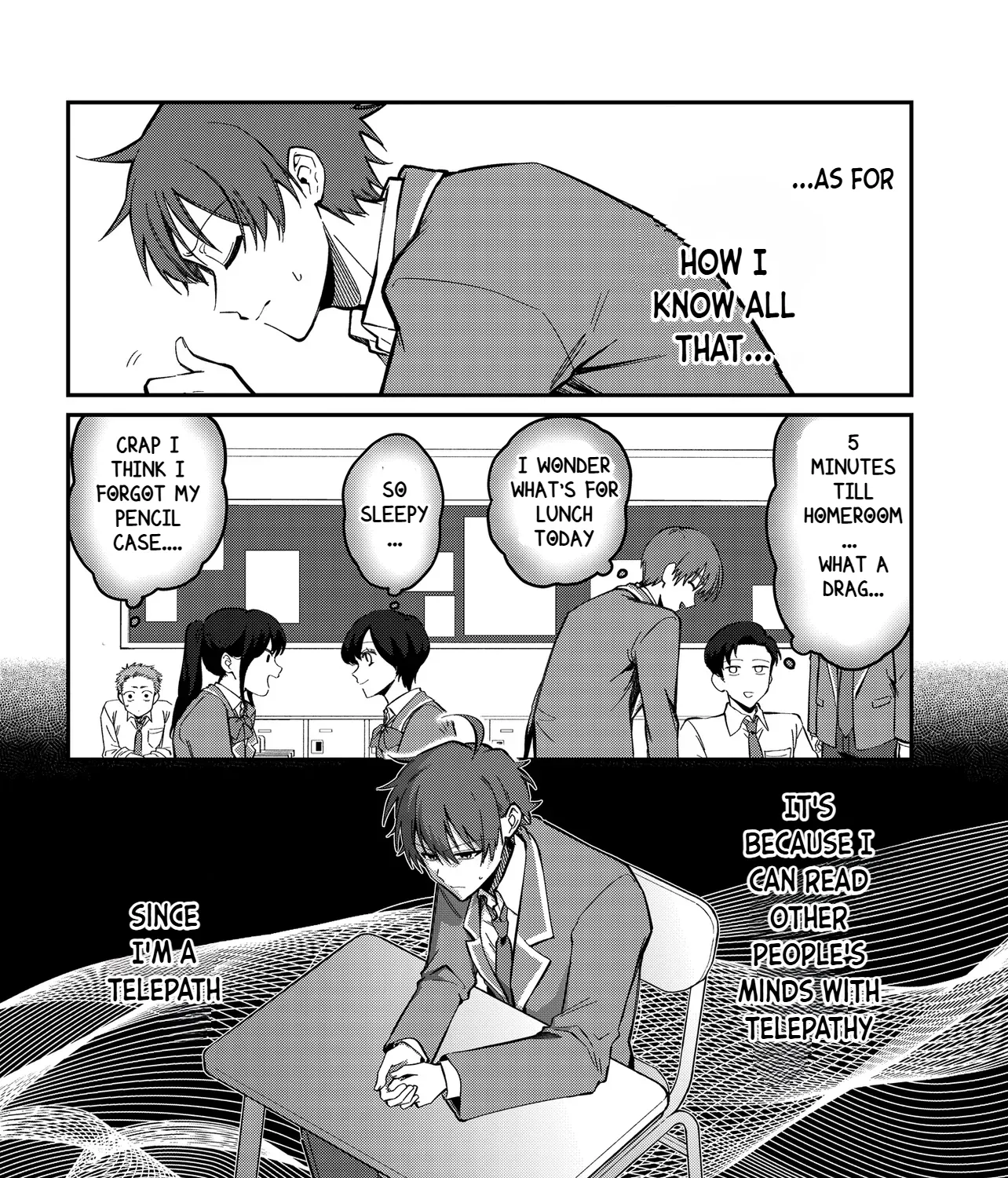 The Cool Beautiful Girl Sitting Next to Me That Everyone Envies Is Actually Way Too Lewd in Her Head — Chapter 1 — Page 25