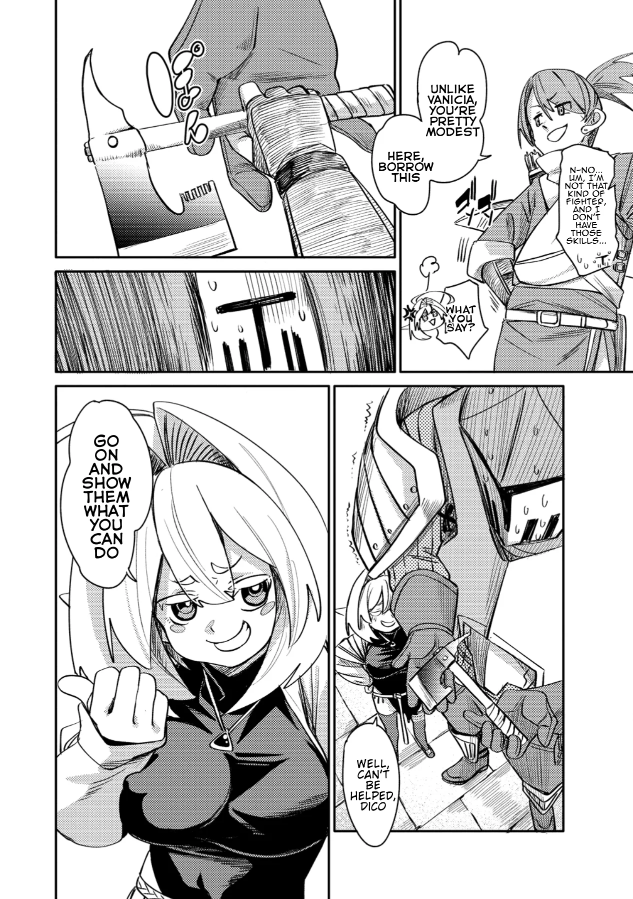The Elf Picked Up a Heavy Knight. — Chapter 2 — Page 8