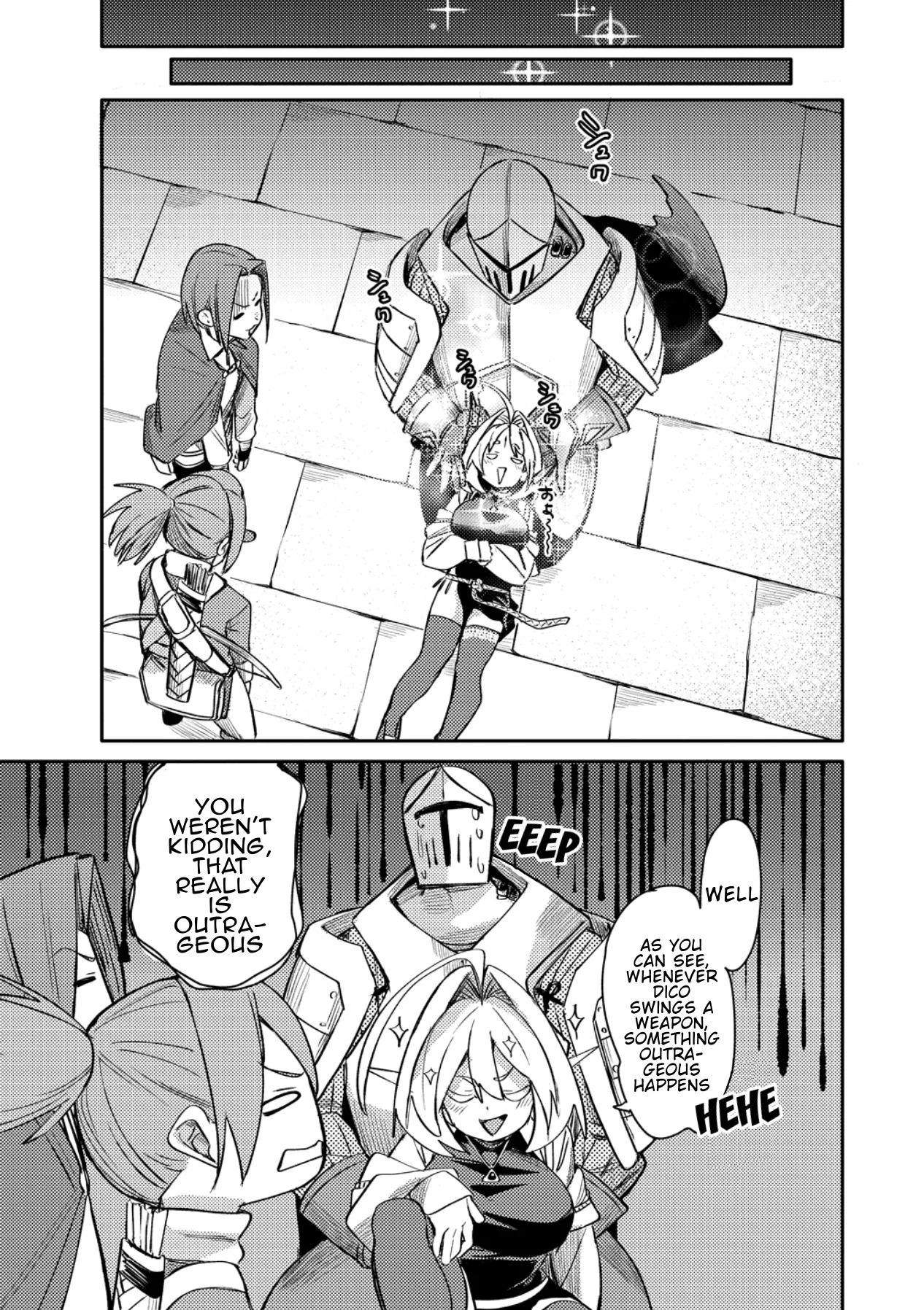 The Elf Picked Up a Heavy Knight. — Chapter 2 — Page 13