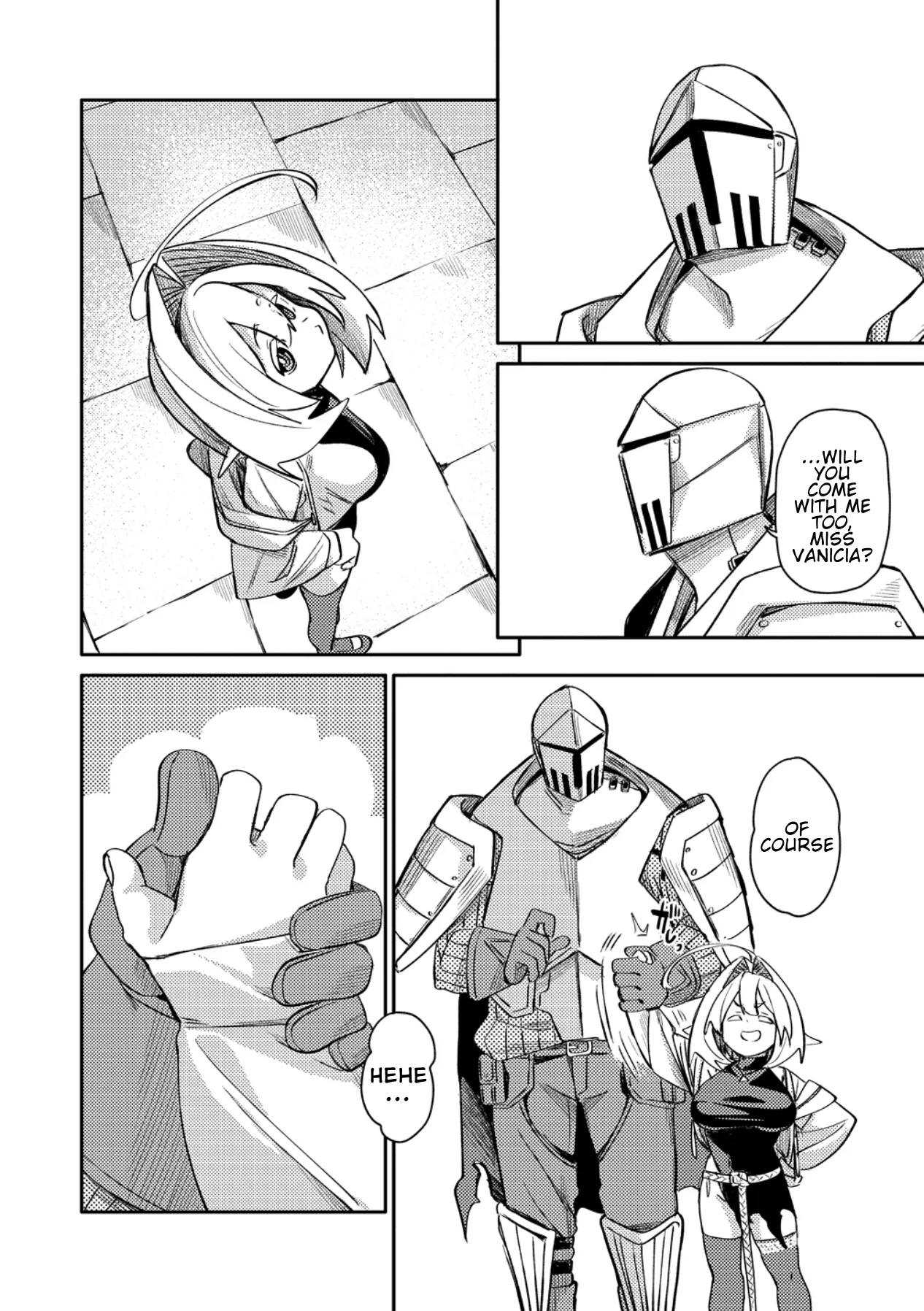 The Elf Picked Up a Heavy Knight. — Chapter 2 — Page 16