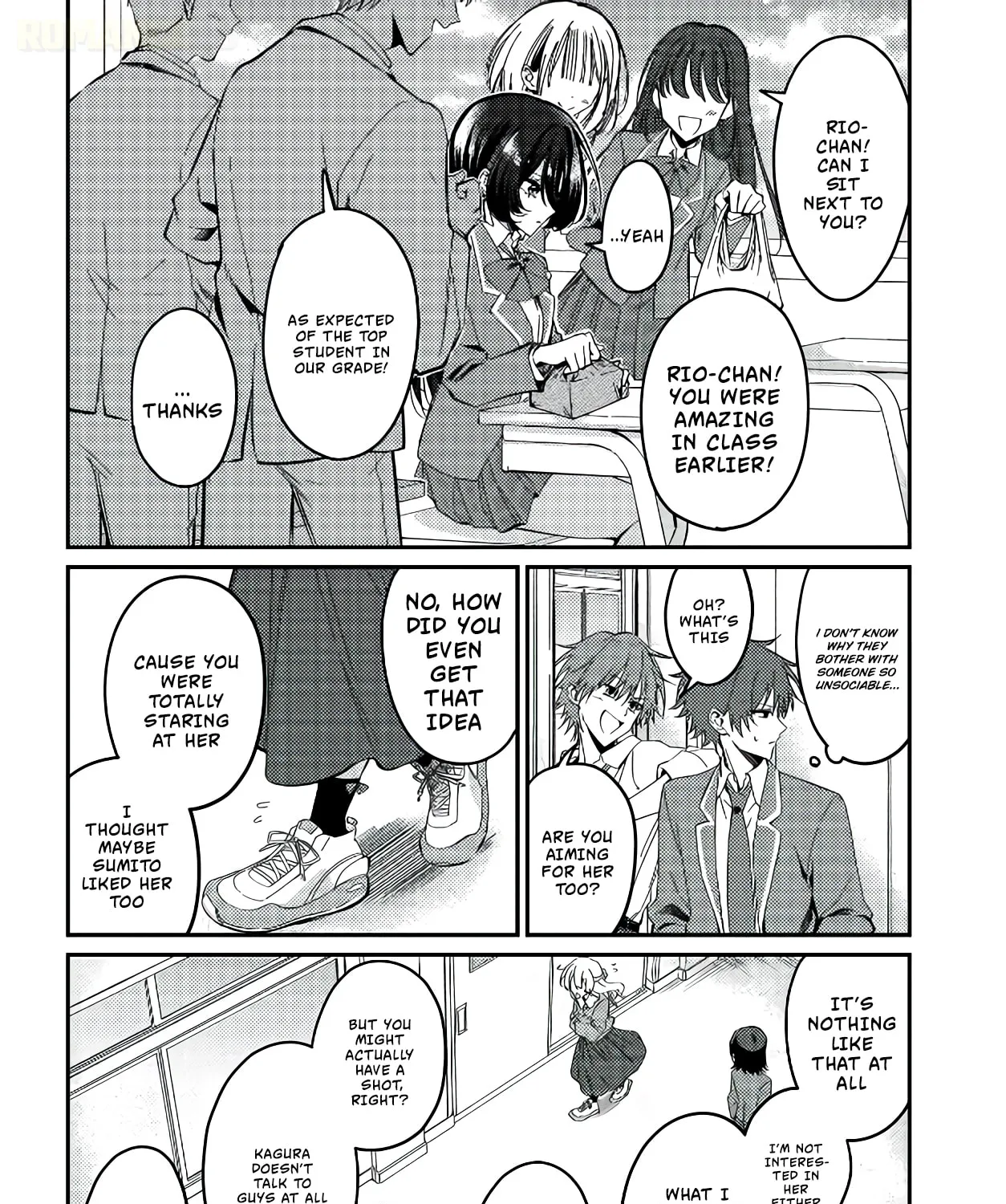 The Cool Beautiful Girl Sitting Next to Me That Everyone Envies Is Actually Way Too Lewd in Her Head — Chapter 2 — Page 7