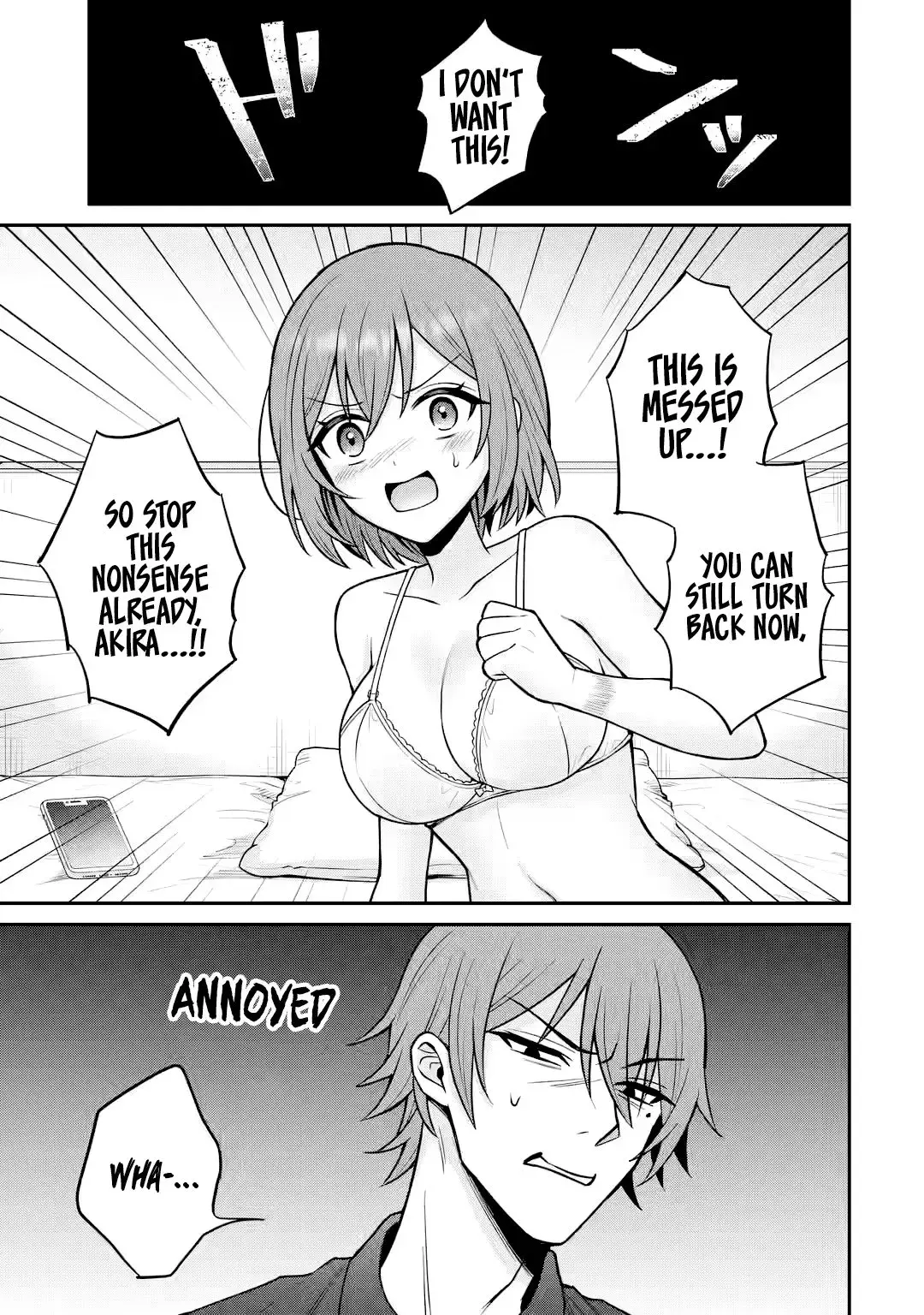 Netorare Manga no Kuzu Otoko ni Tensei Shita Hazu ga Heroine ga Yottekuru Ken — Chapter 14 — Page 9