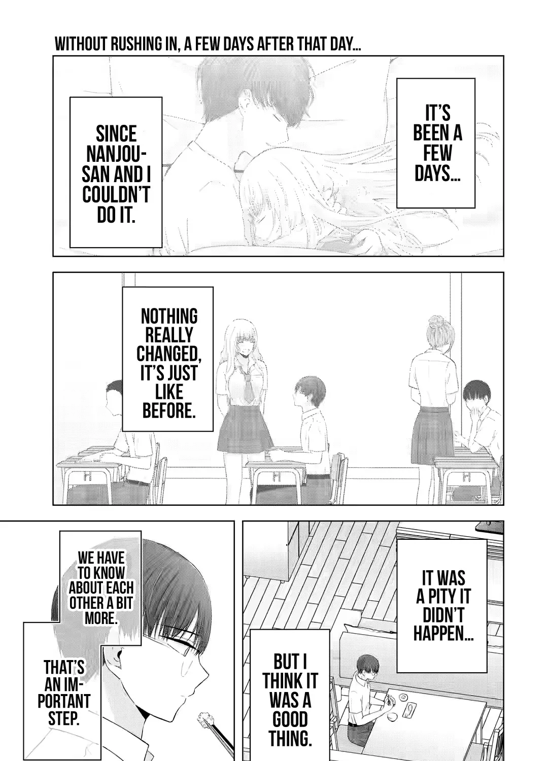 Nanjou-san Wants to Be Held by Me — Chapter 11 — Page 1
