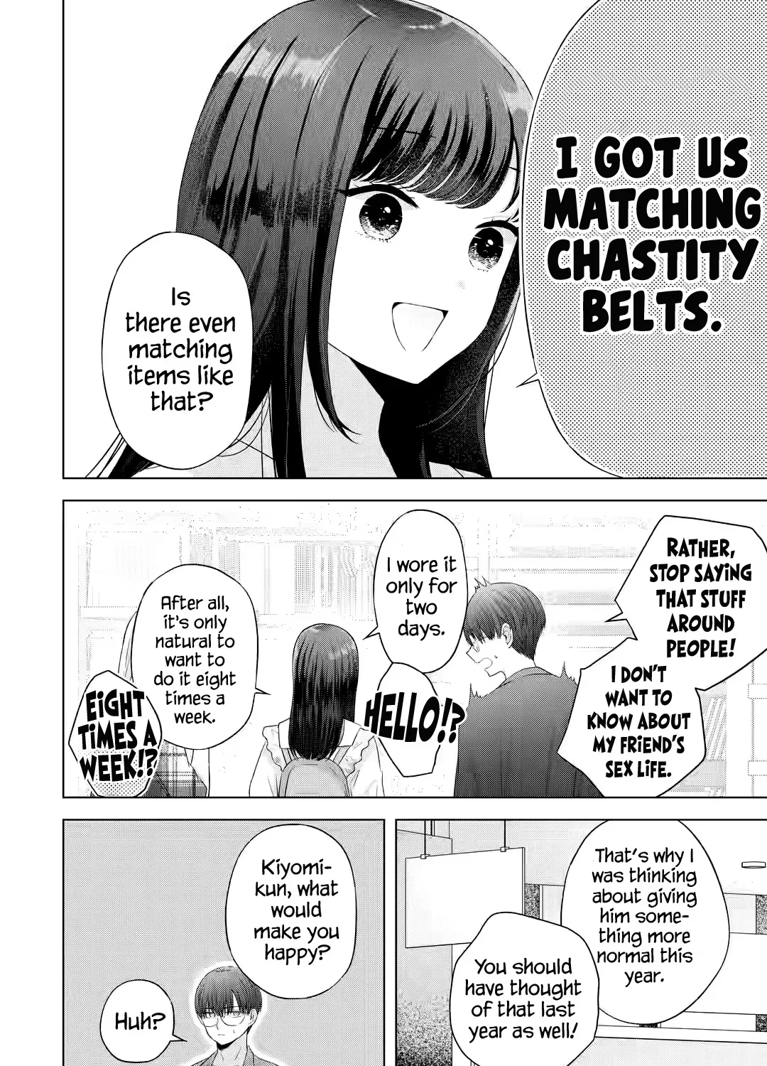 Nanjou-san Wants to Be Held by Me — Chapter 12 — Page 10