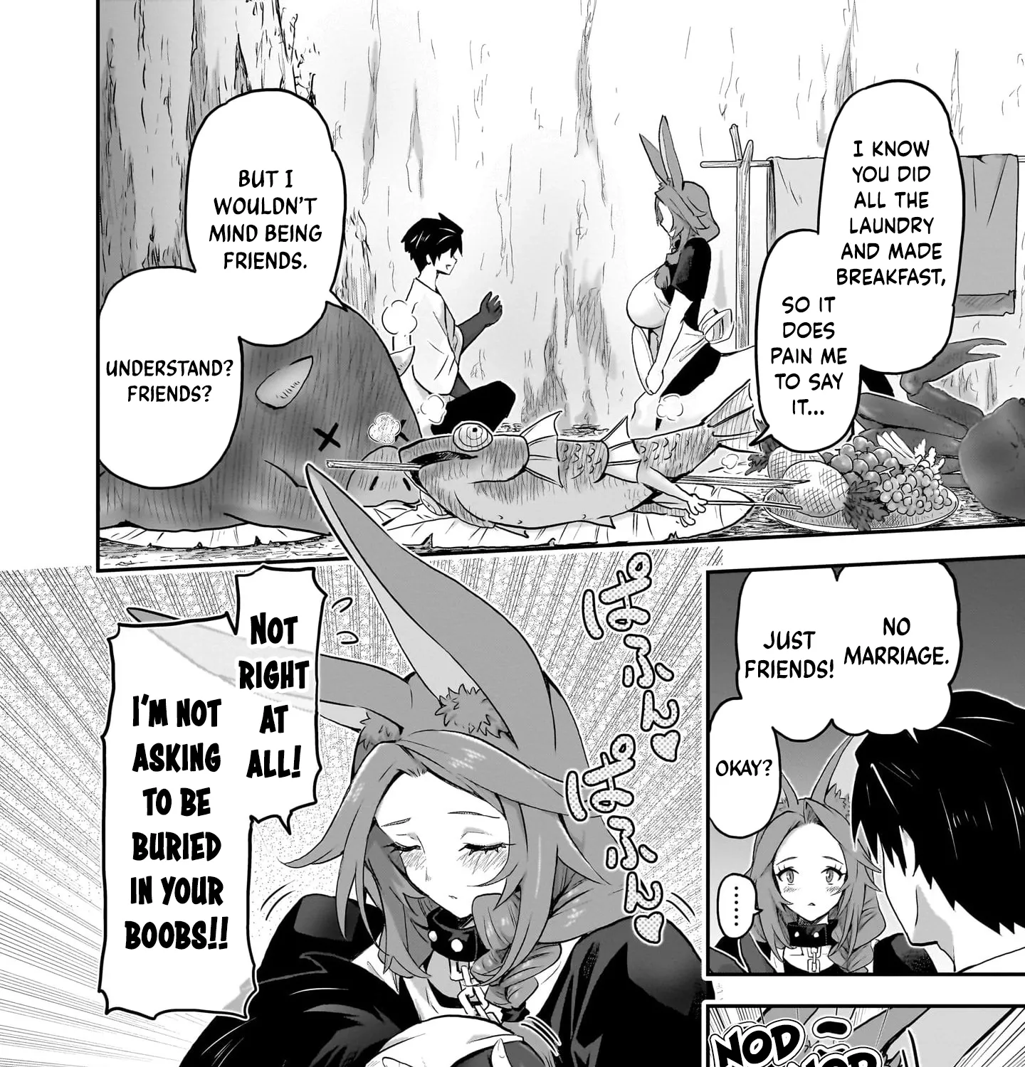 Milk-shibori Hunter no Isekai Sakunyuuki -Nouka no Saenai Otoko ga Arayuru Shuzoku no Chiku-B o Moteasobi-toriko ni Suru- — Chapter 10 — Page 3