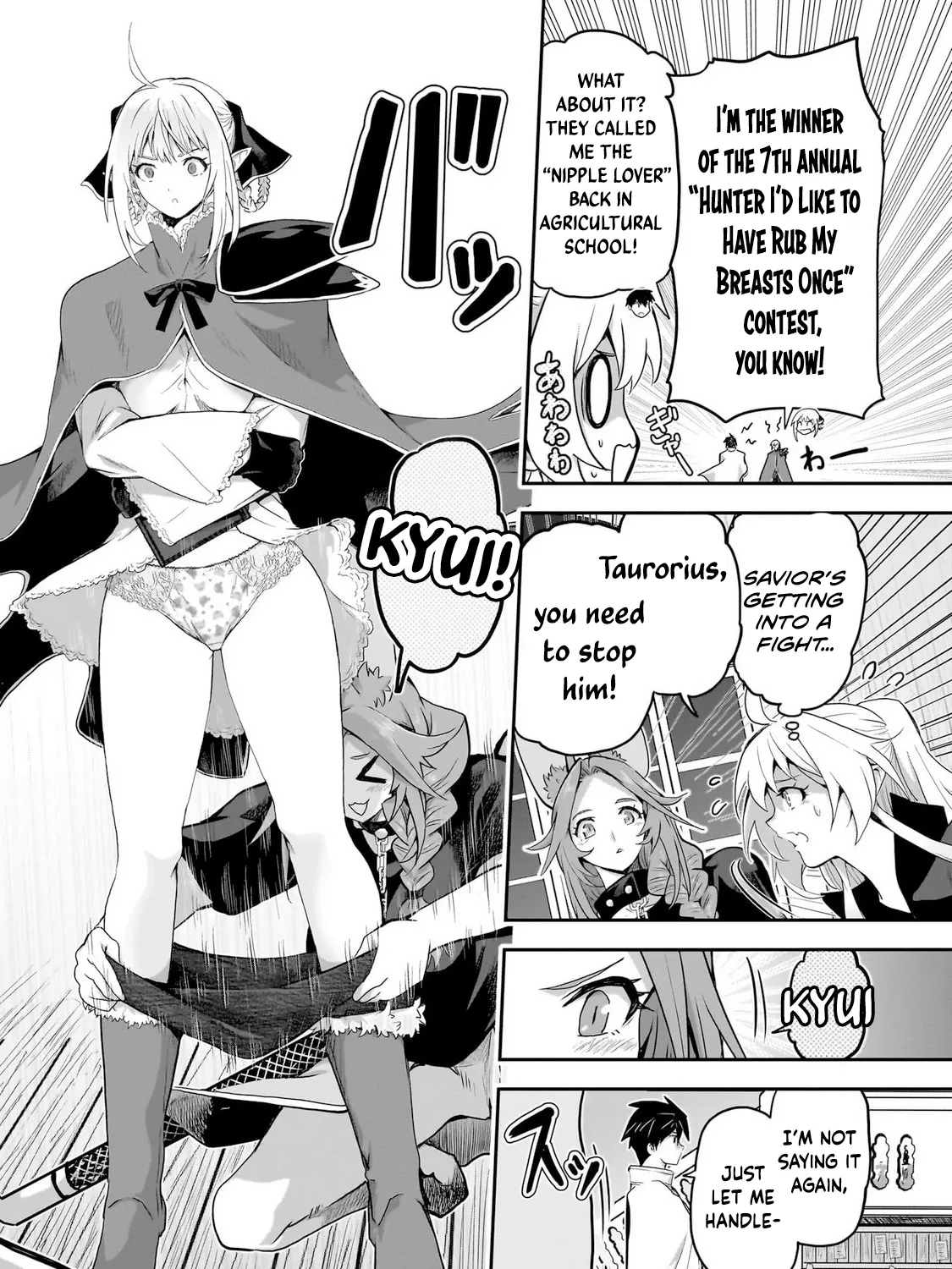 Milk-shibori Hunter no Isekai Sakunyuuki -Nouka no Saenai Otoko ga Arayuru Shuzoku no Chiku-B o Moteasobi-toriko ni Suru- — Chapter 12 — Page 35