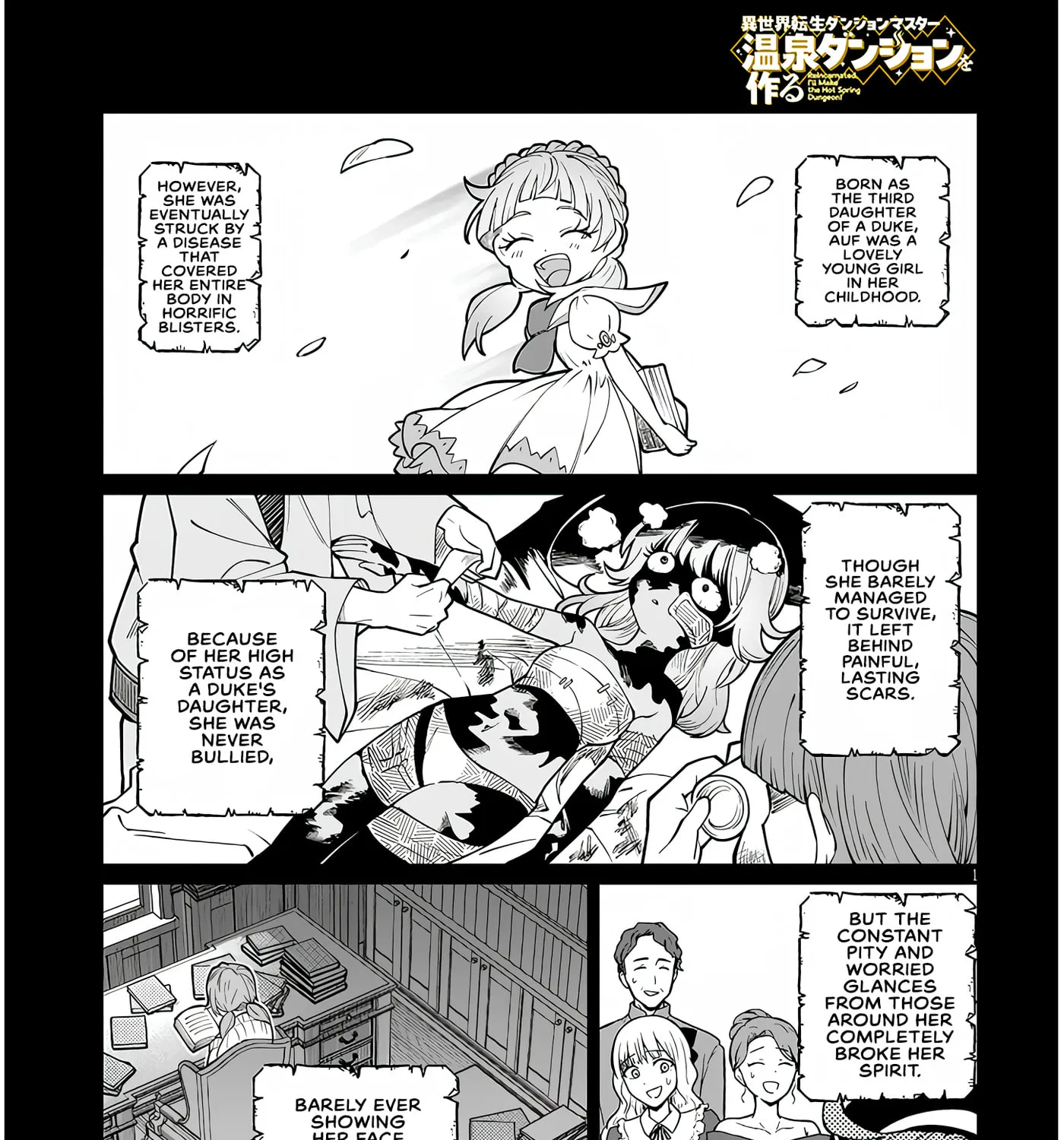 Reincarnated, I'll Make the Hot Spring Dungeon! — Chapter 4 — Page 1