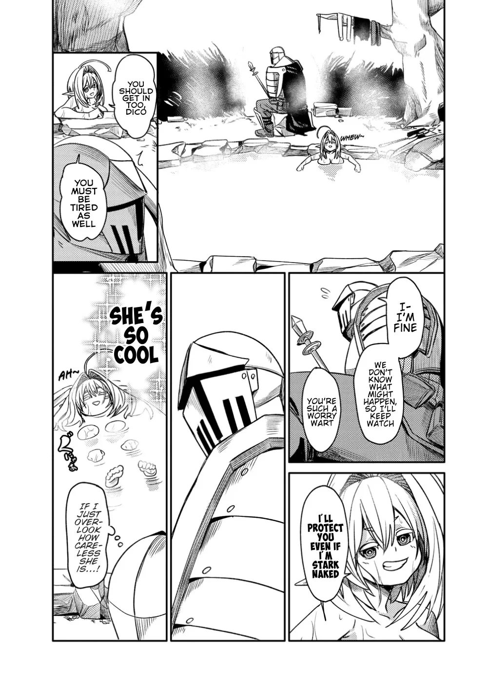 The Elf Picked Up a Heavy Knight. — Chapter 4 — Page 5