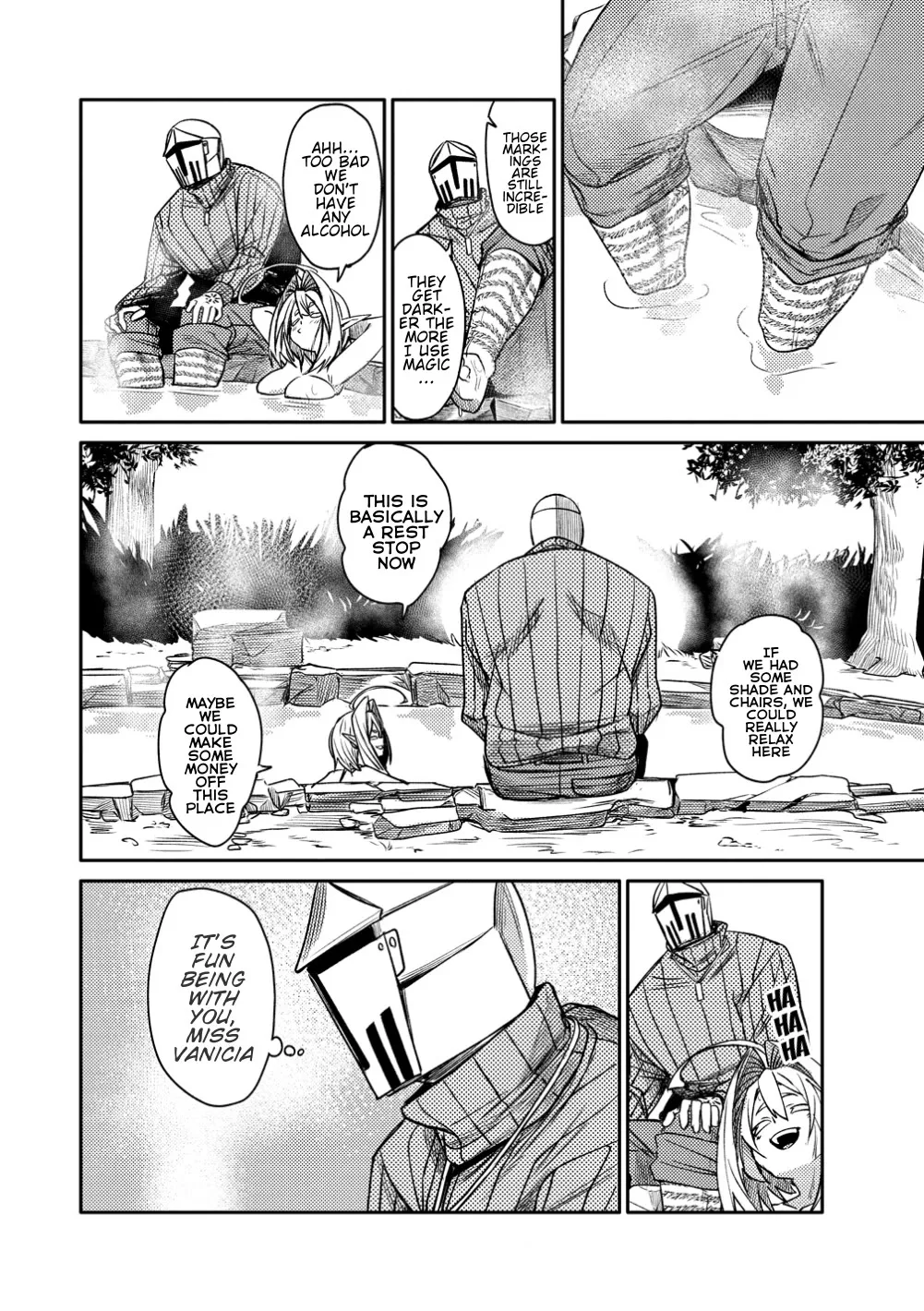 The Elf Picked Up a Heavy Knight. — Chapter 4 — Page 6