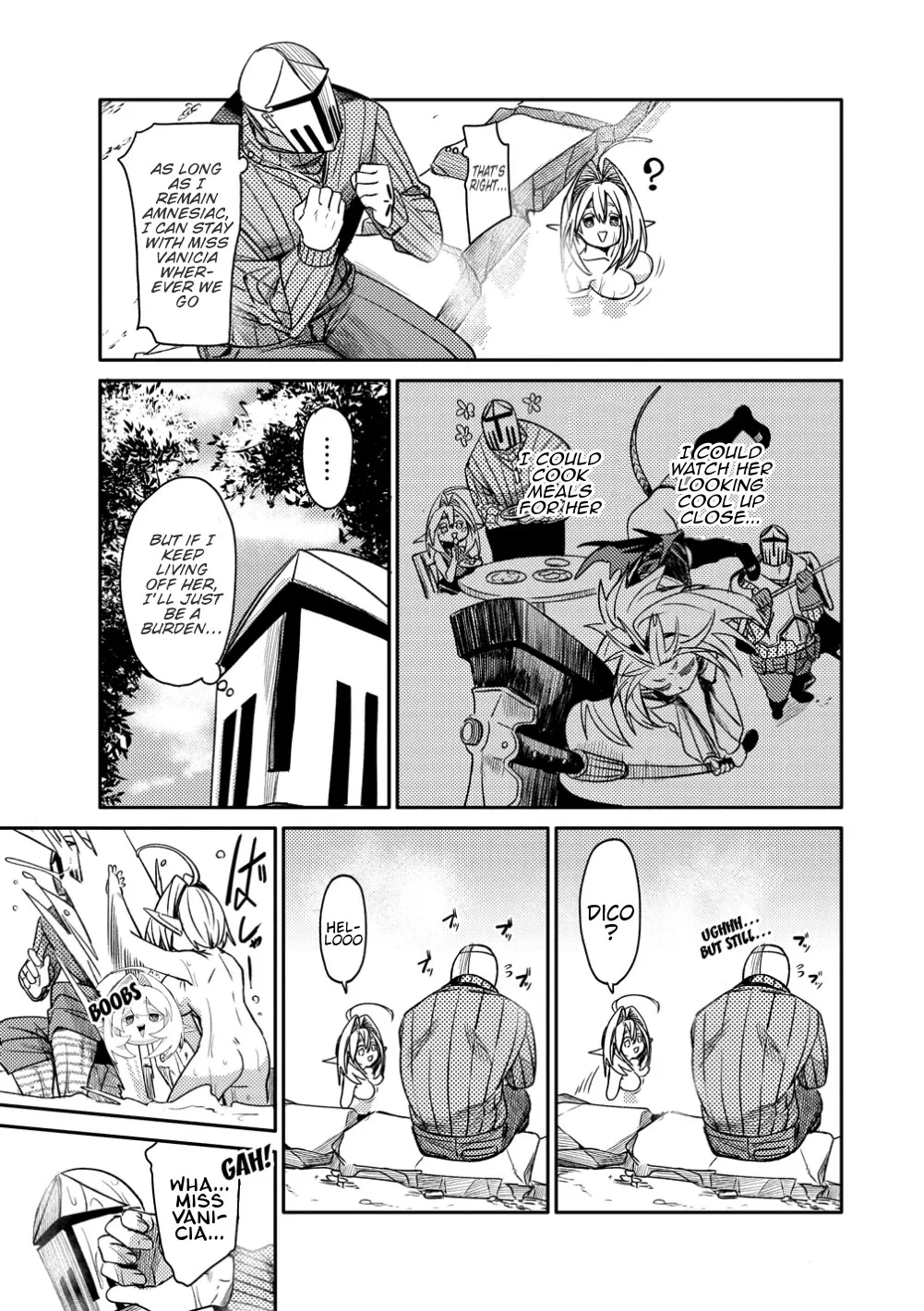 The Elf Picked Up a Heavy Knight. — Chapter 4 — Page 9