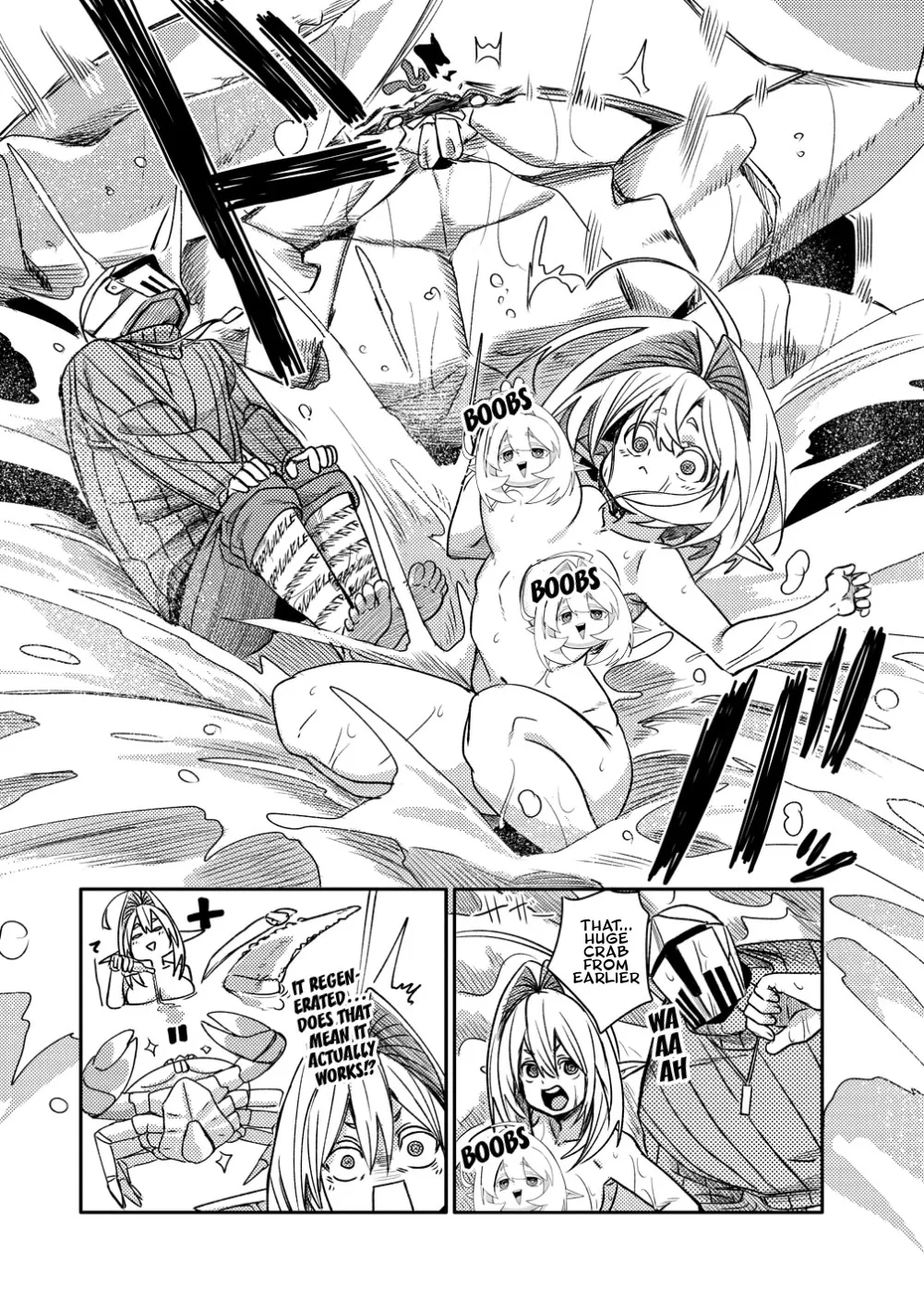 The Elf Picked Up a Heavy Knight. — Chapter 4 — Page 14