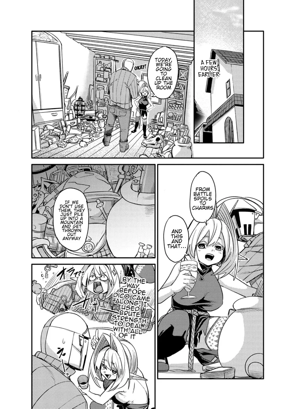 The Elf Picked Up a Heavy Knight. — Chapter 5 — Page 3